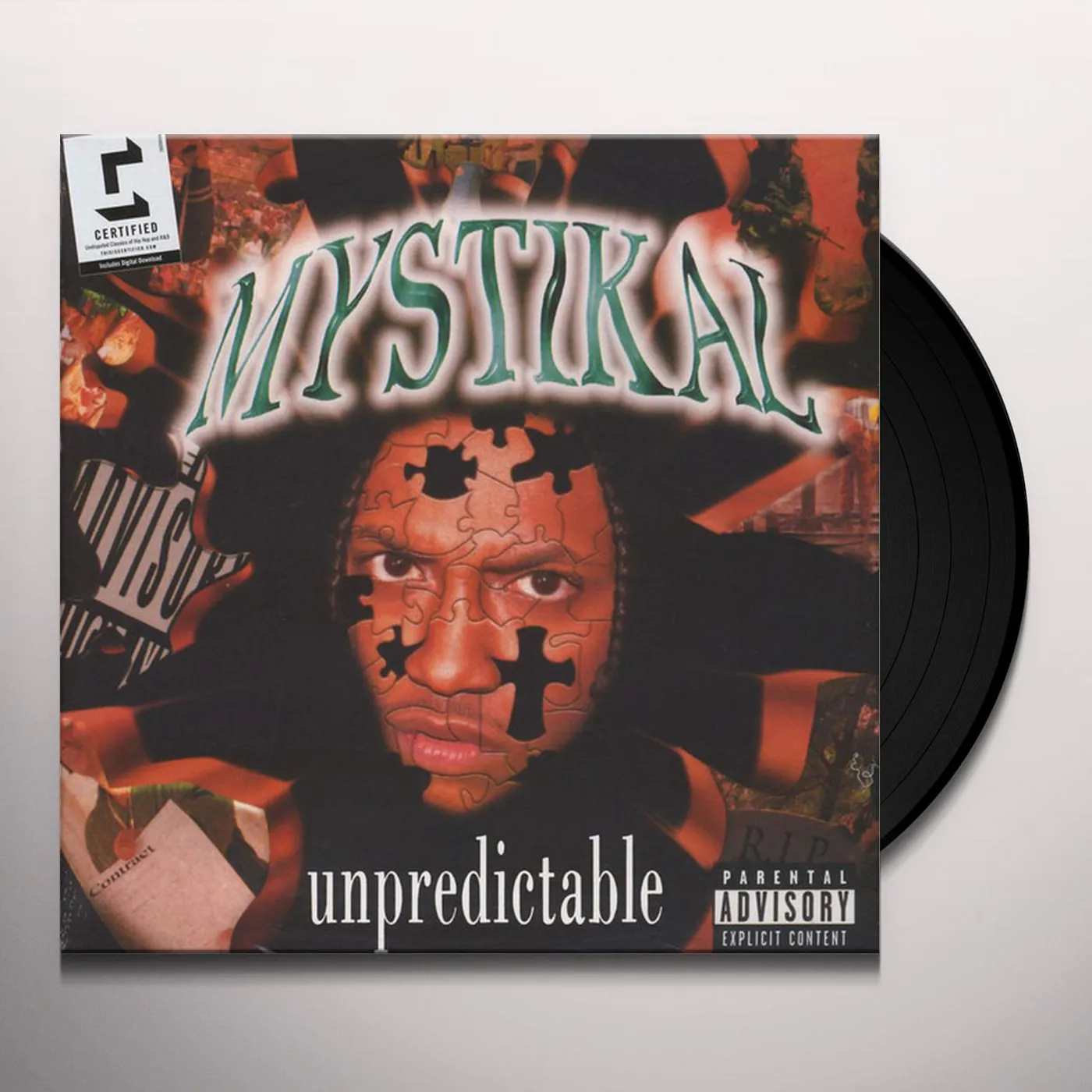 Mystikal UNPREDICTABLE (2LP/150G/DL CARD) Vinyl Record