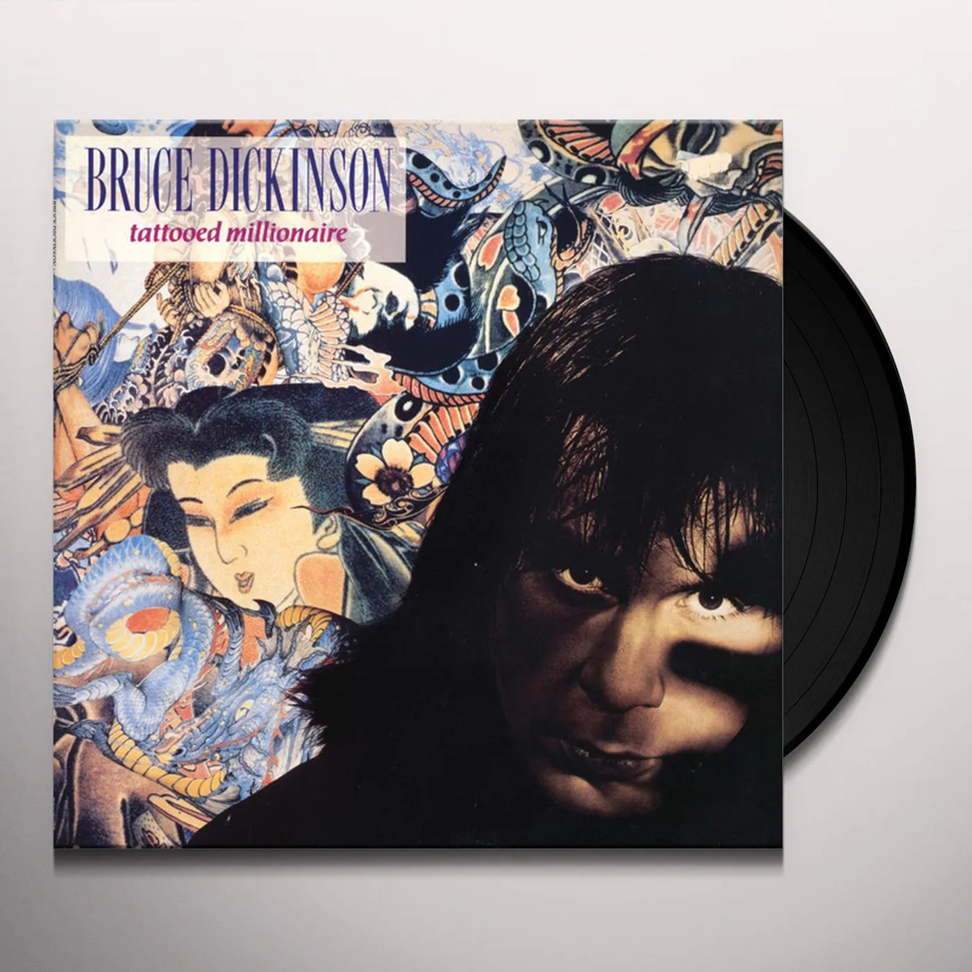 Bruce Dickinson Tattooed Millionaire Vinyl Record