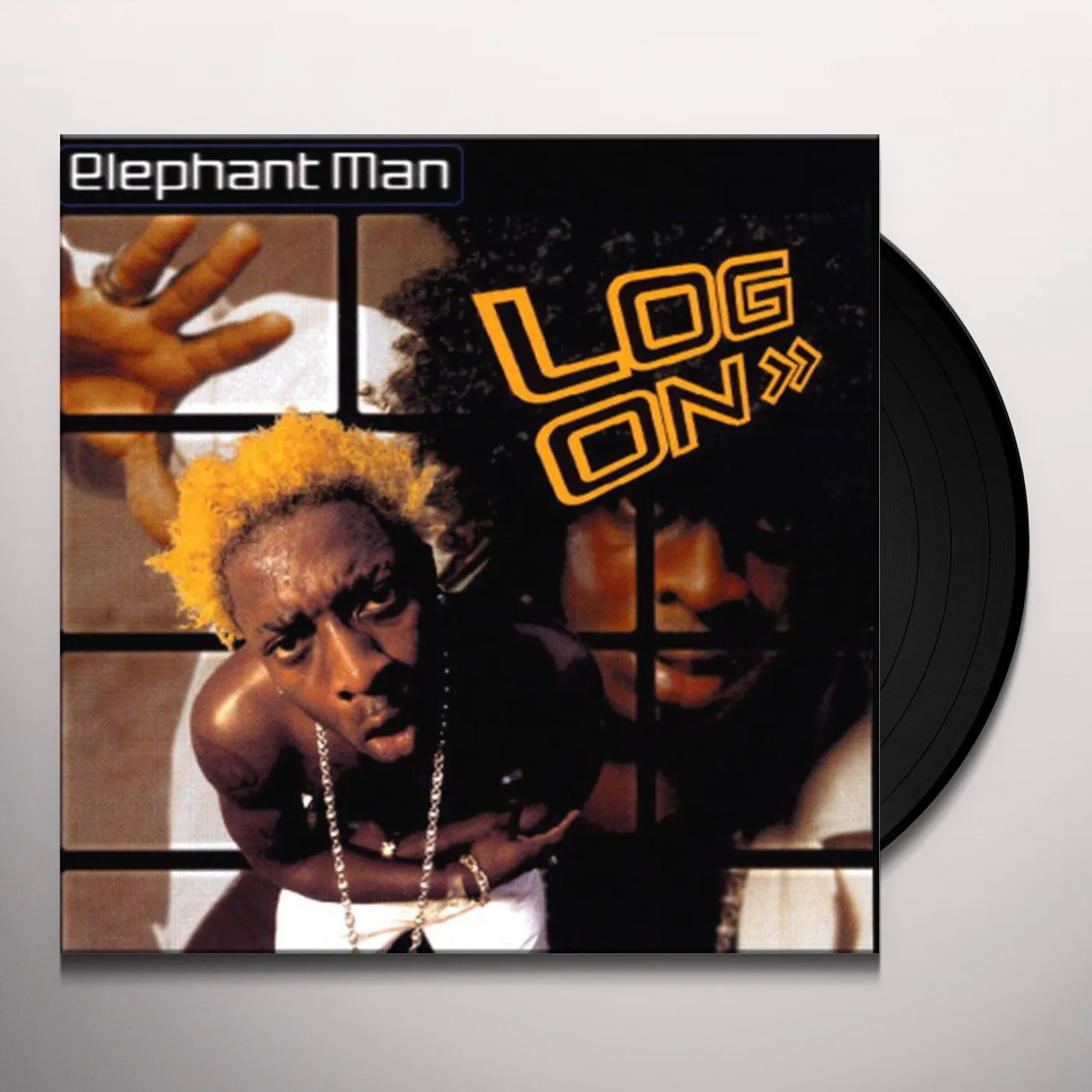 Elephant Man Log On Vinyl Record