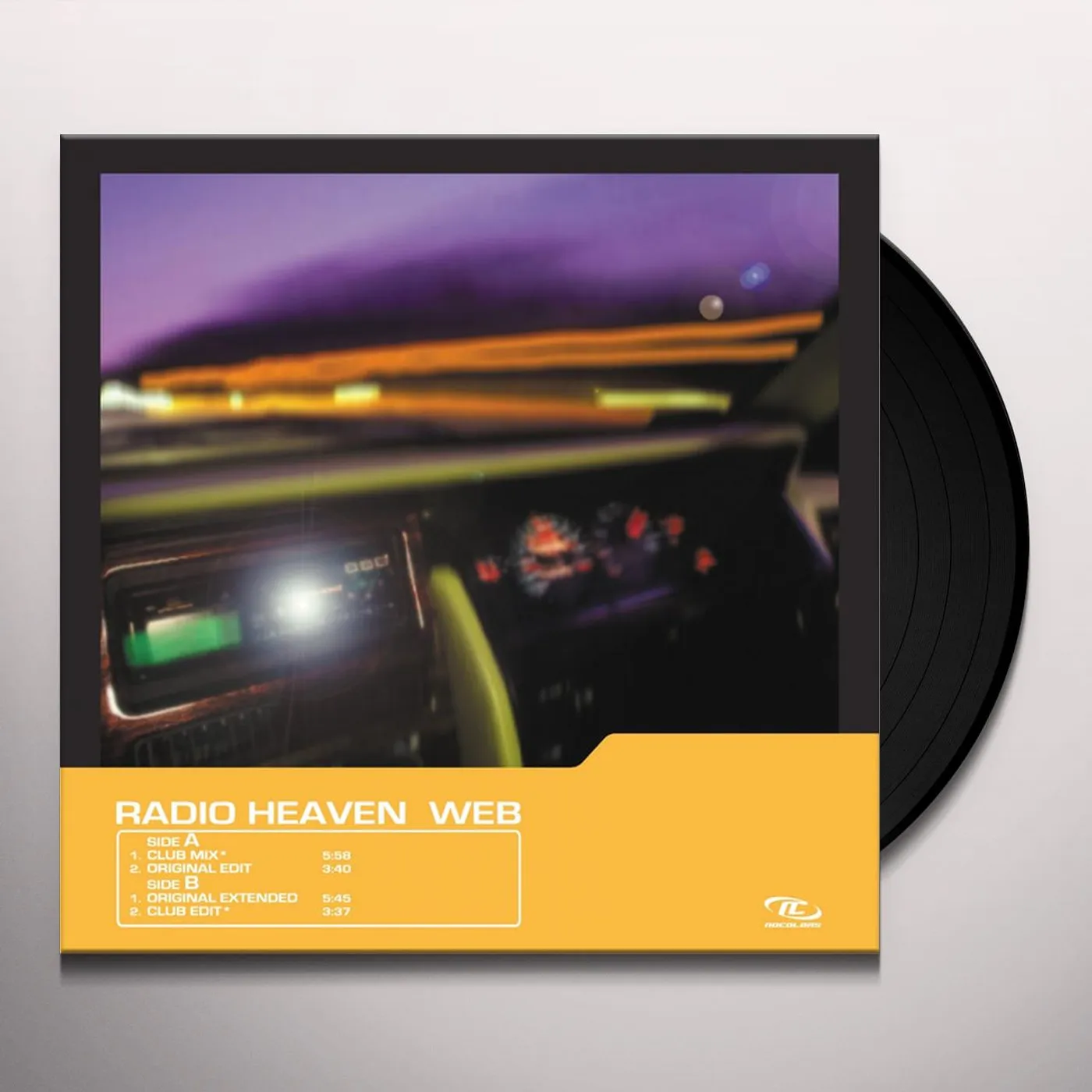 Web Radio Heaven Vinyl Record