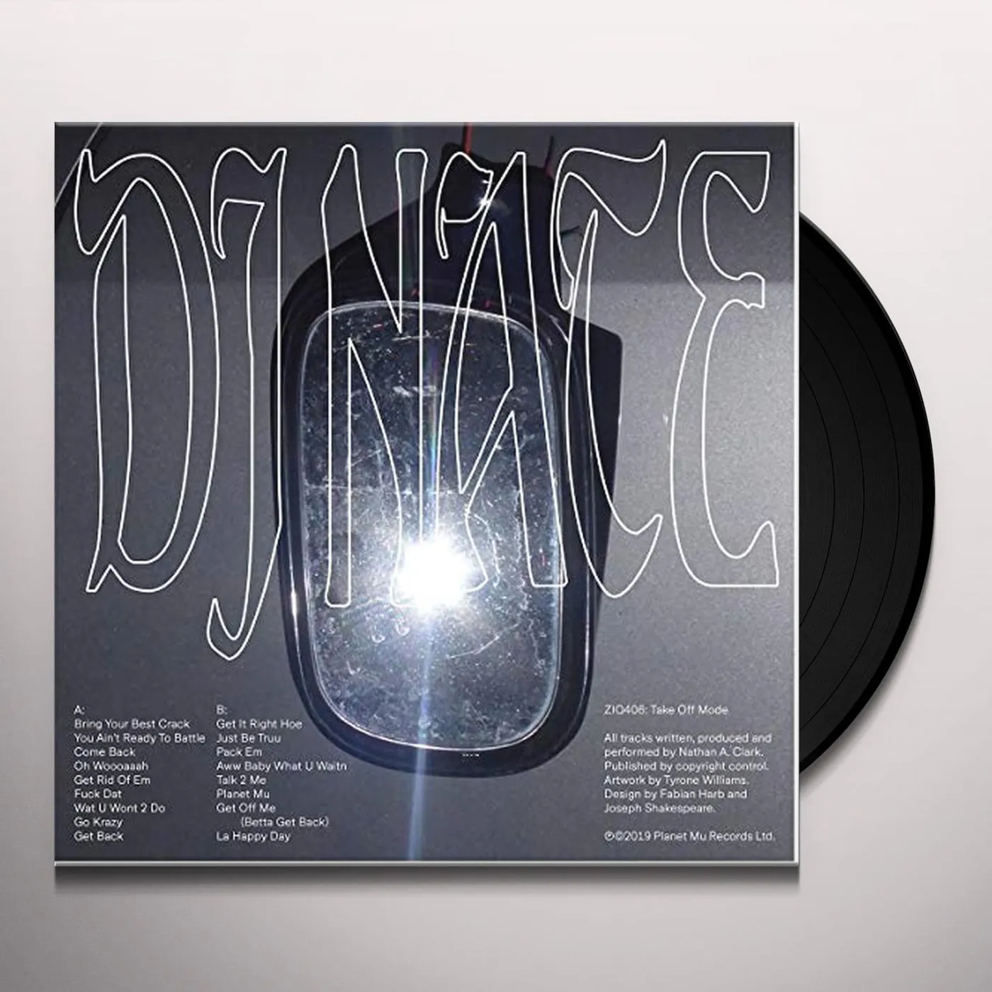 DJ Nate TAKE OFF MODE Vinyl Record