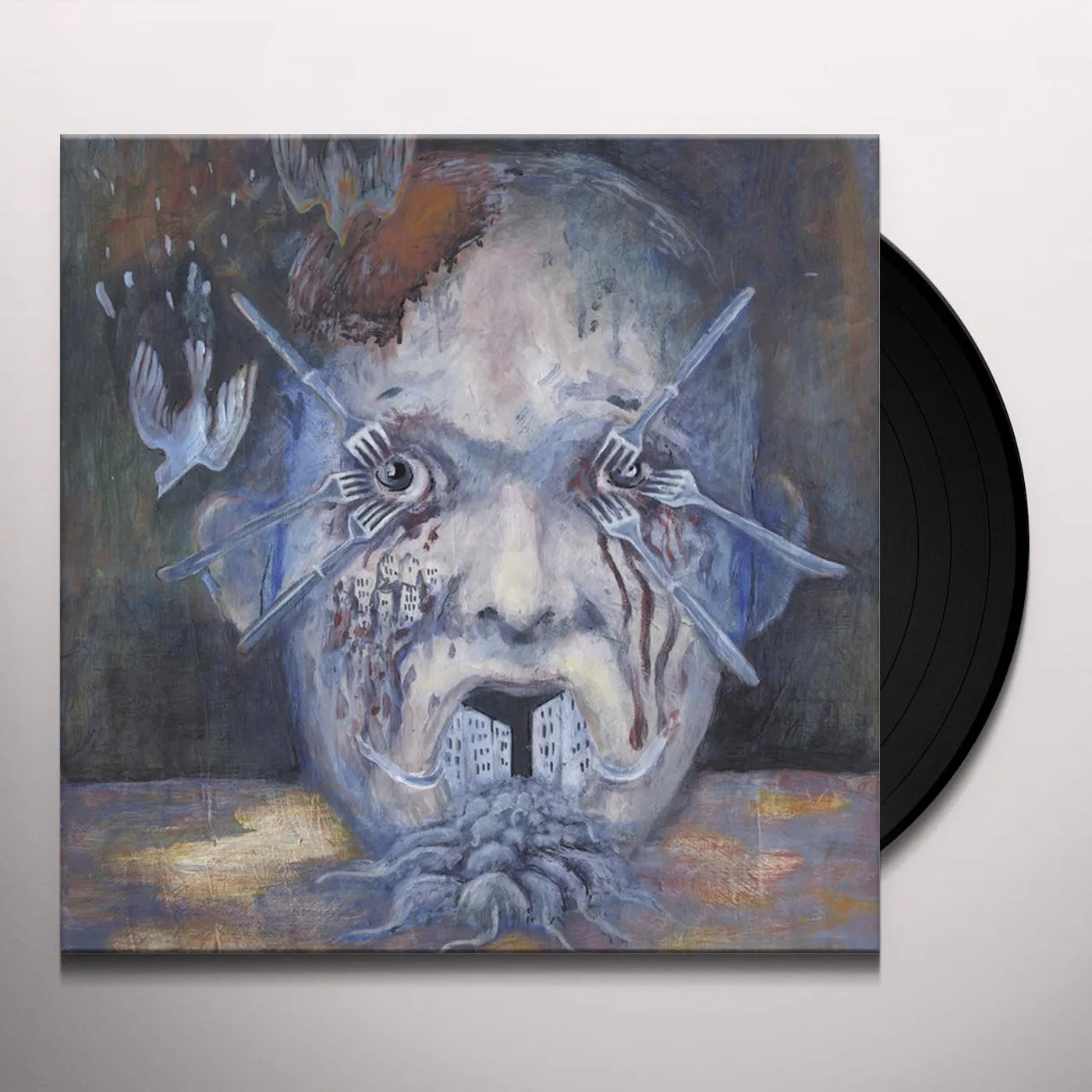 Kohti Tuhoa Ihmisen Kasvot Vinyl Record