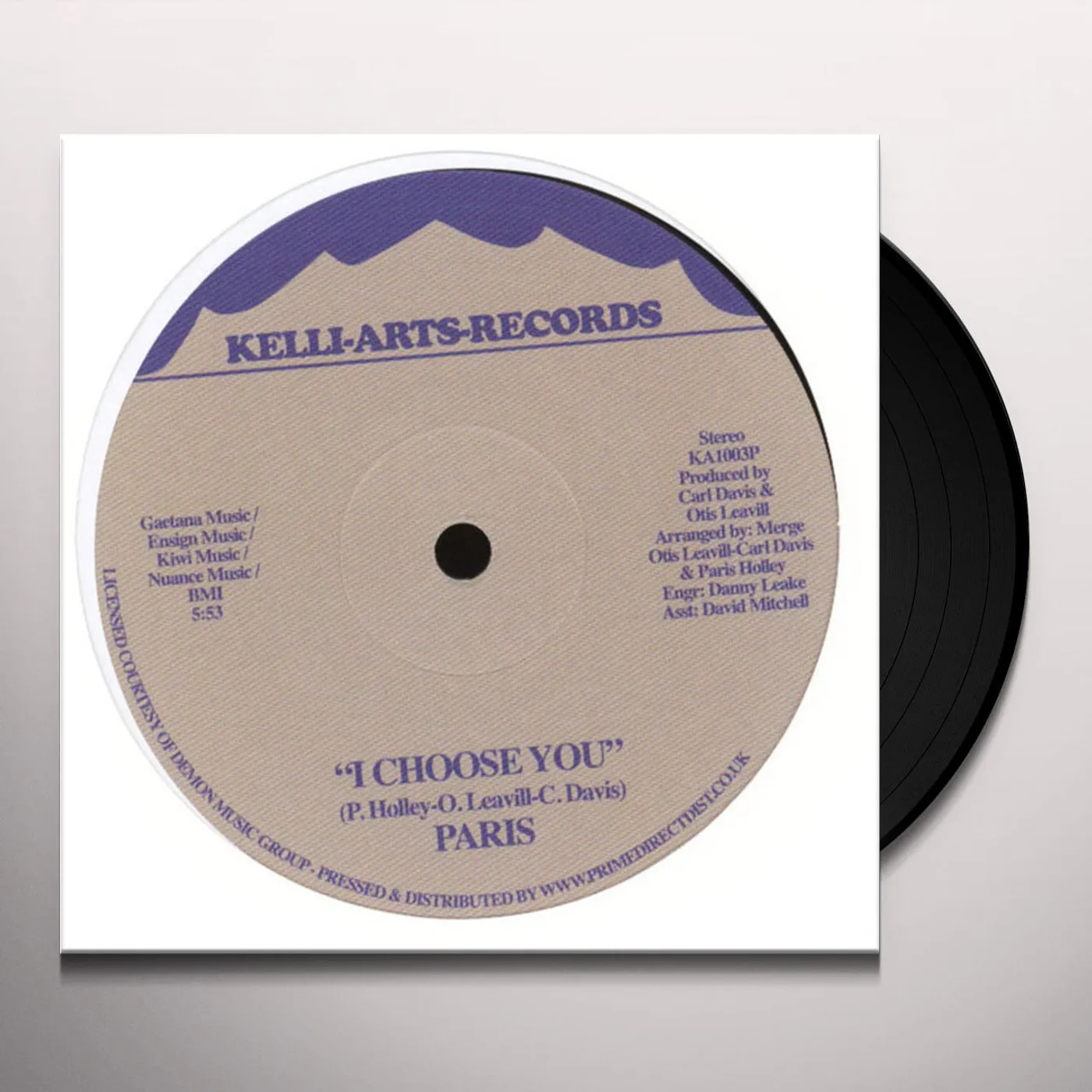 Paris I Choose You Vinyl Record