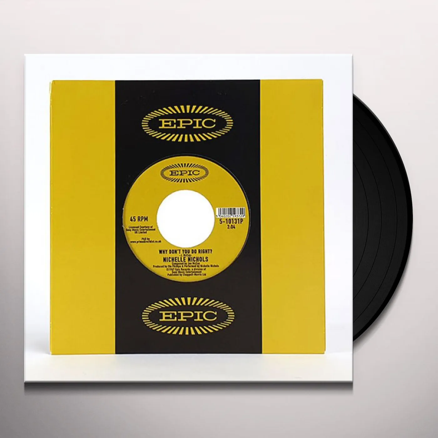 Nichelle Nichols KNOW WHAT I MEAN (STAR TREK ACTRESS) Vinyl Record