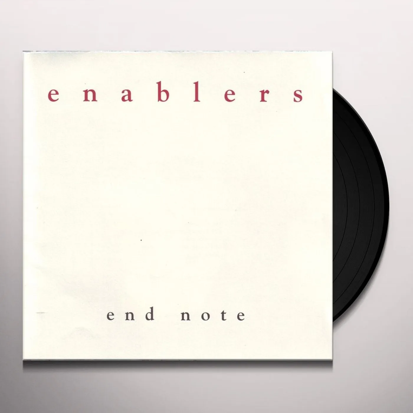 Enablers End Note Vinyl Record