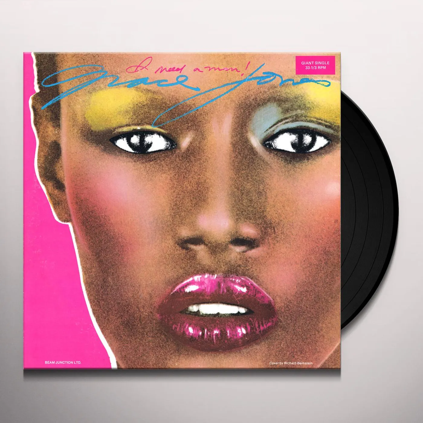 Grace Jones I Need A Man Vinyl Record