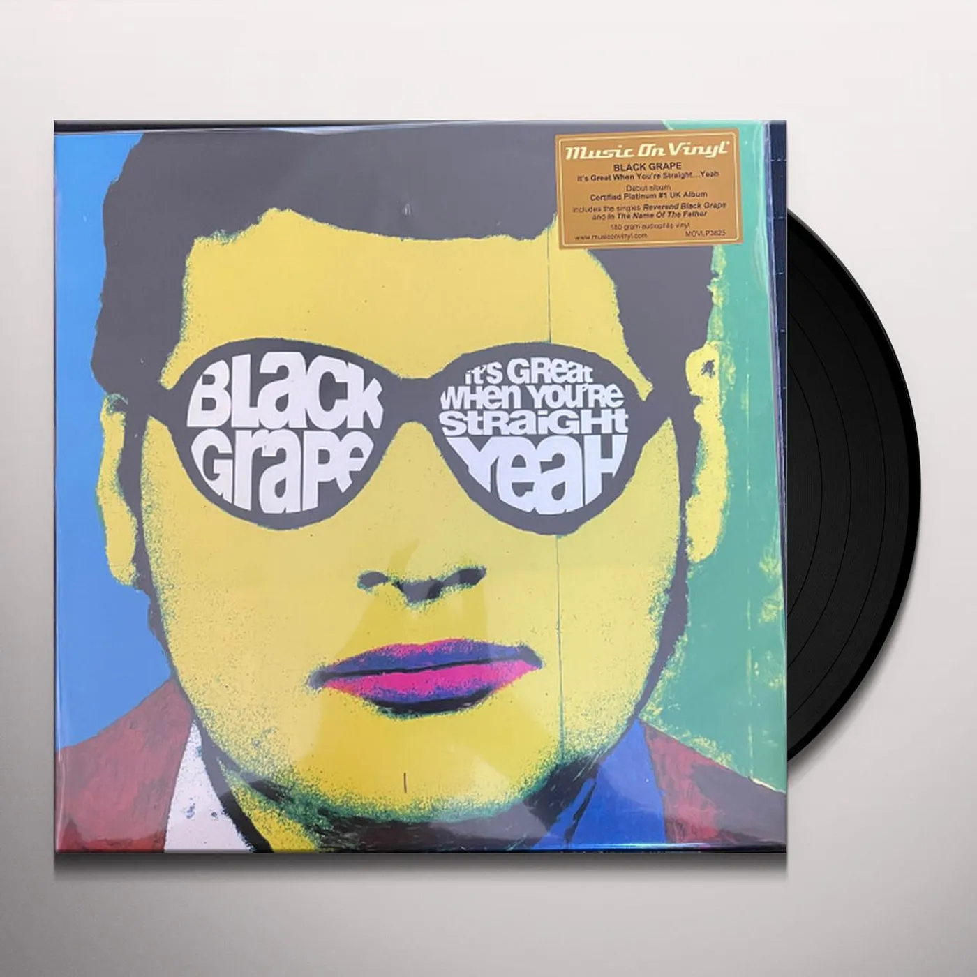Black Grape IT'S GREAT WHEN YOU'RE STRAIGHT... YEAH (180G) Vinyl Record