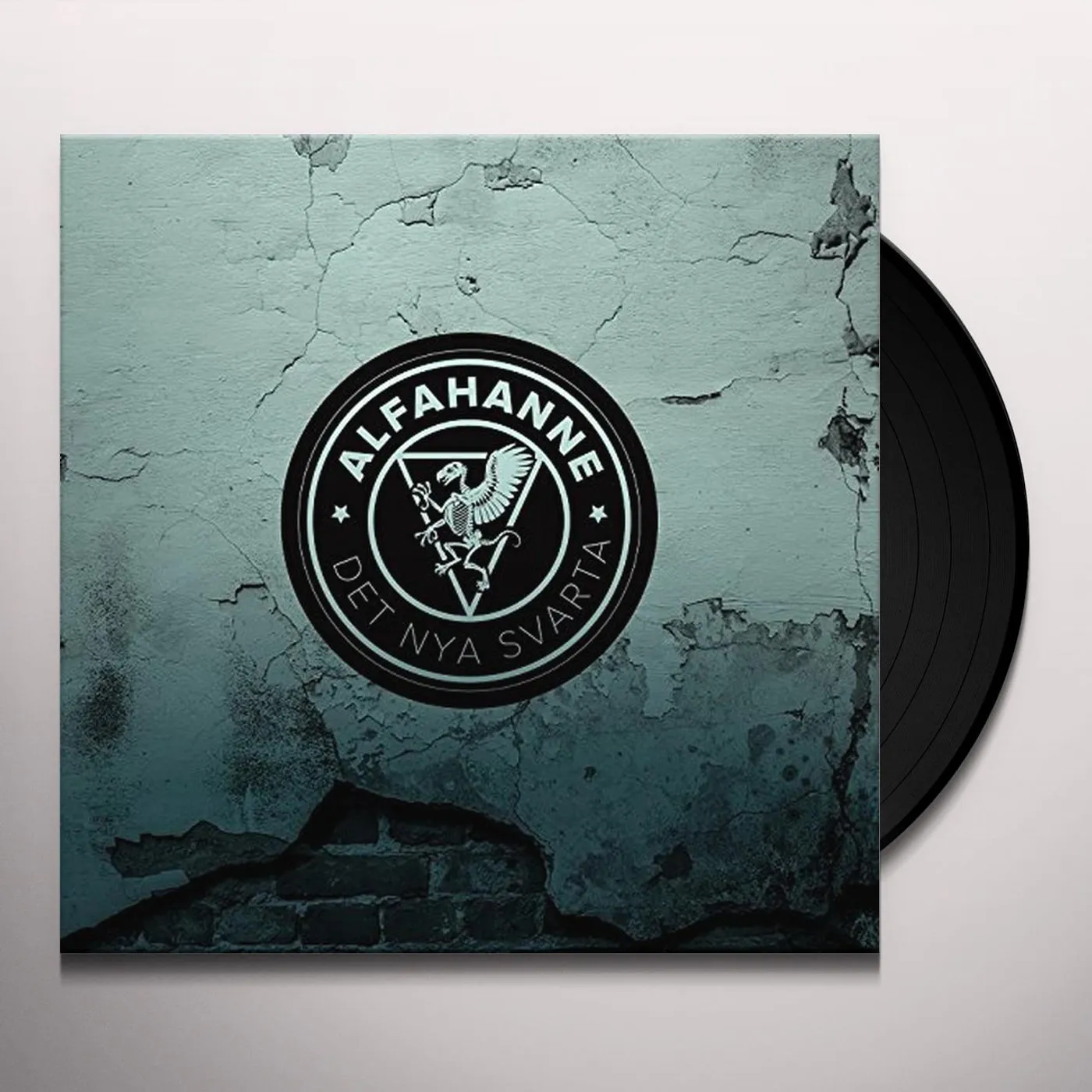 Alfahanne Det nya svarta Vinyl Record