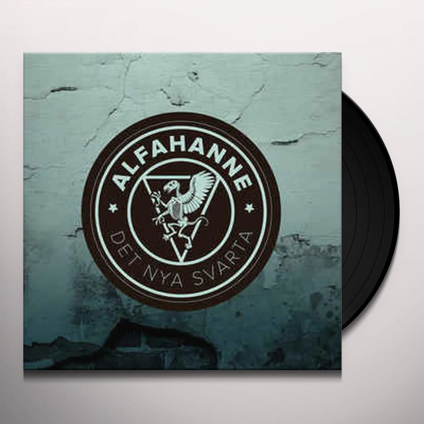 Alfahanne Det nya svarta Vinyl Record