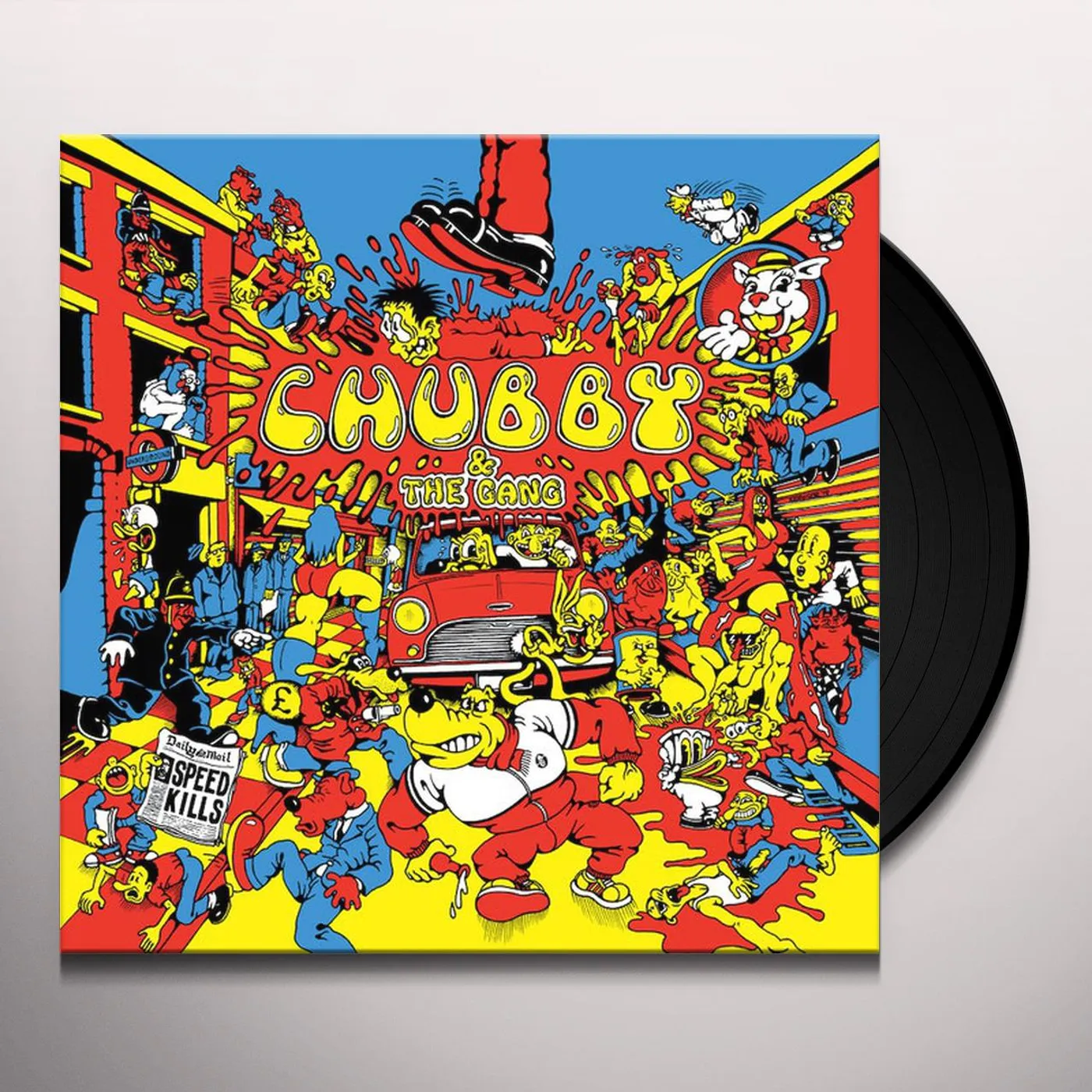 Chubby and the Gang Speed Kills (Limited Edition Yellow Viny Vinyl Record