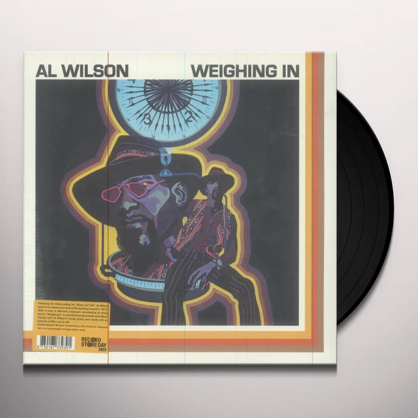 Al Wilson WEIGHING IN Vinyl Record