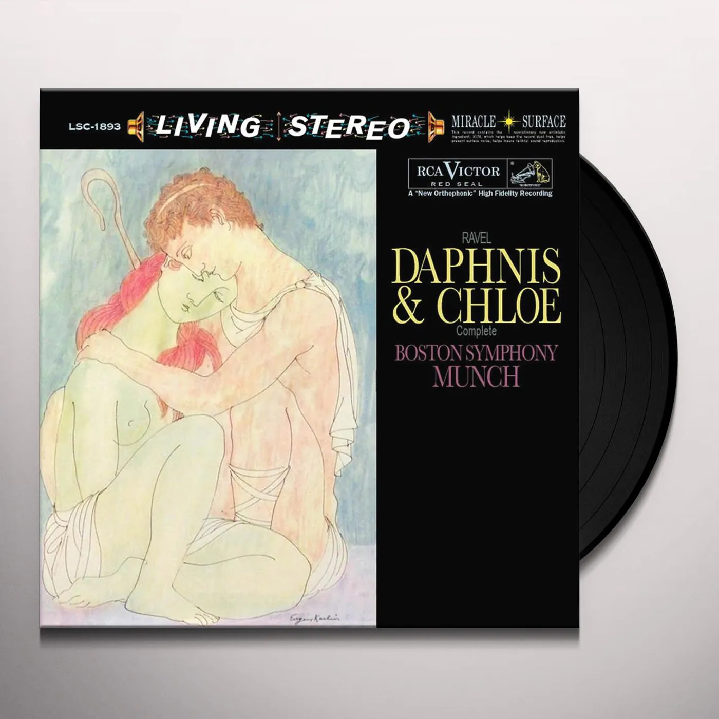Charles Munch  RAVEL: DAPHNIS AND CHLOE Vinyl Record