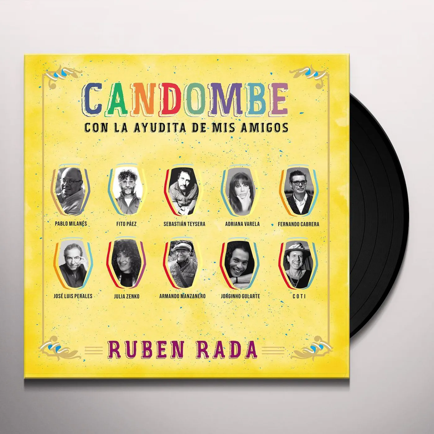 Ruben Rada CANDOMBE-CON LA AYUDITA DE MIS AMIGOS Vinyl Record