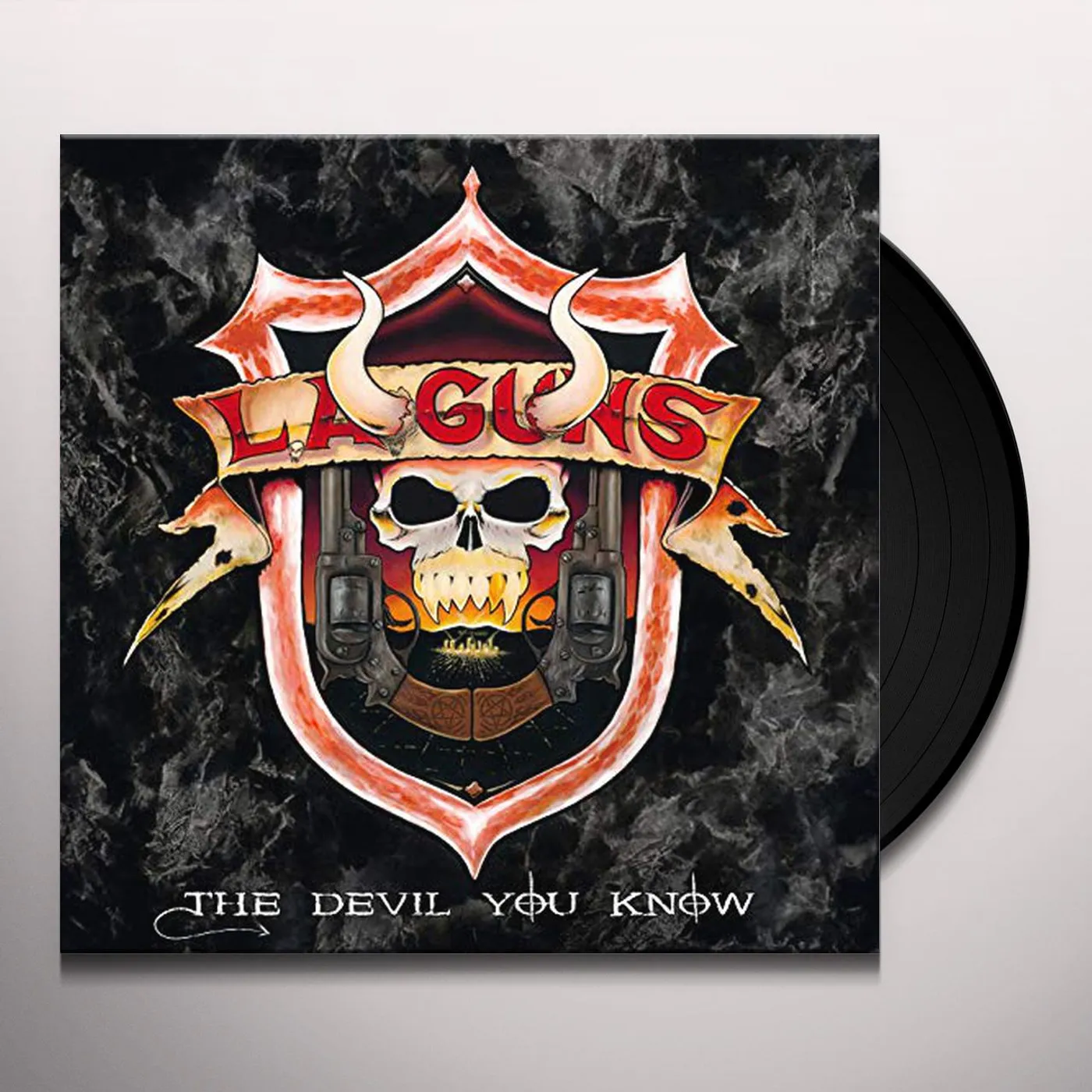 L.A. Guns DEVIL YOU KNOW Vinyl Record