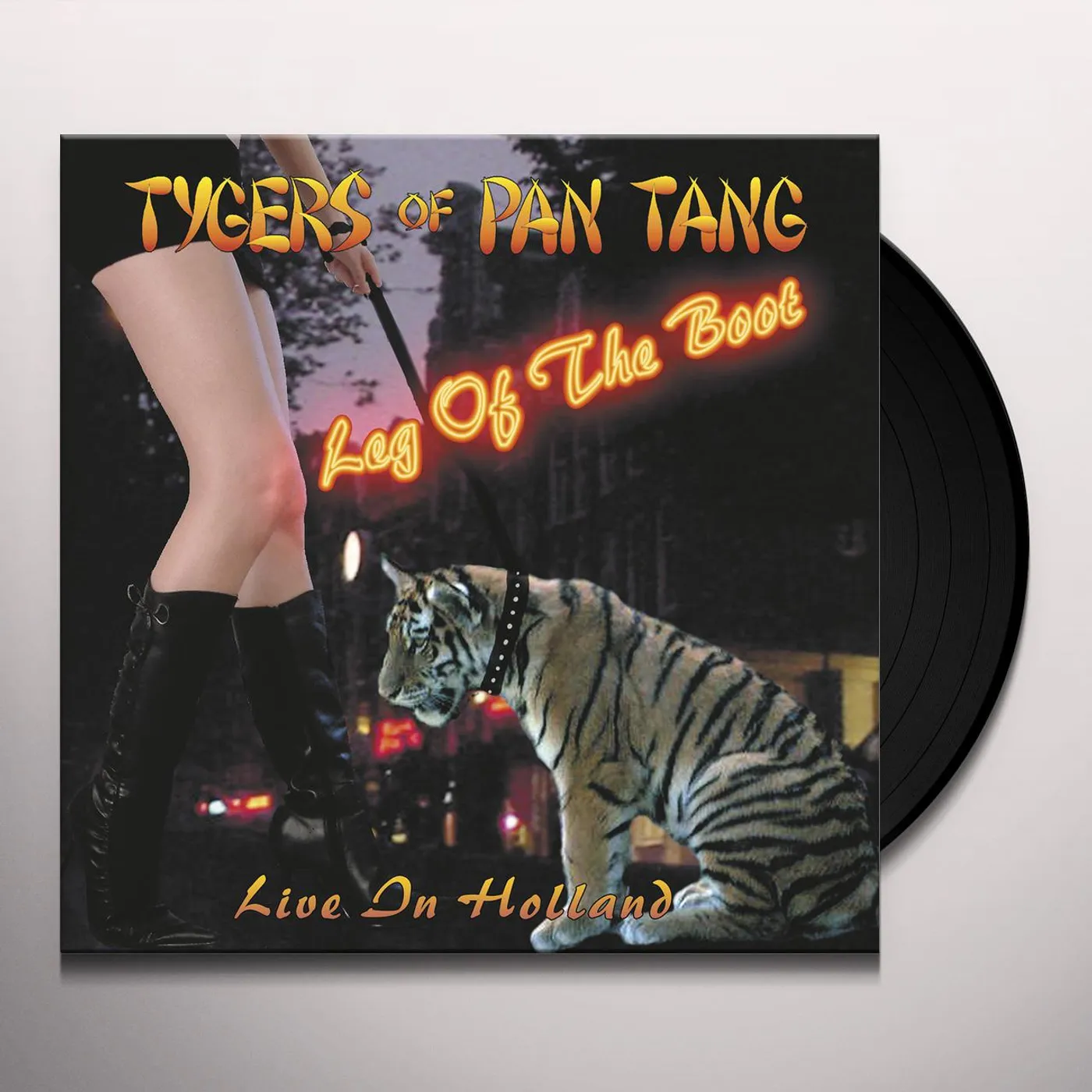 Tygers Of Pan Tang LEG OF THE BOOT Vinyl Record