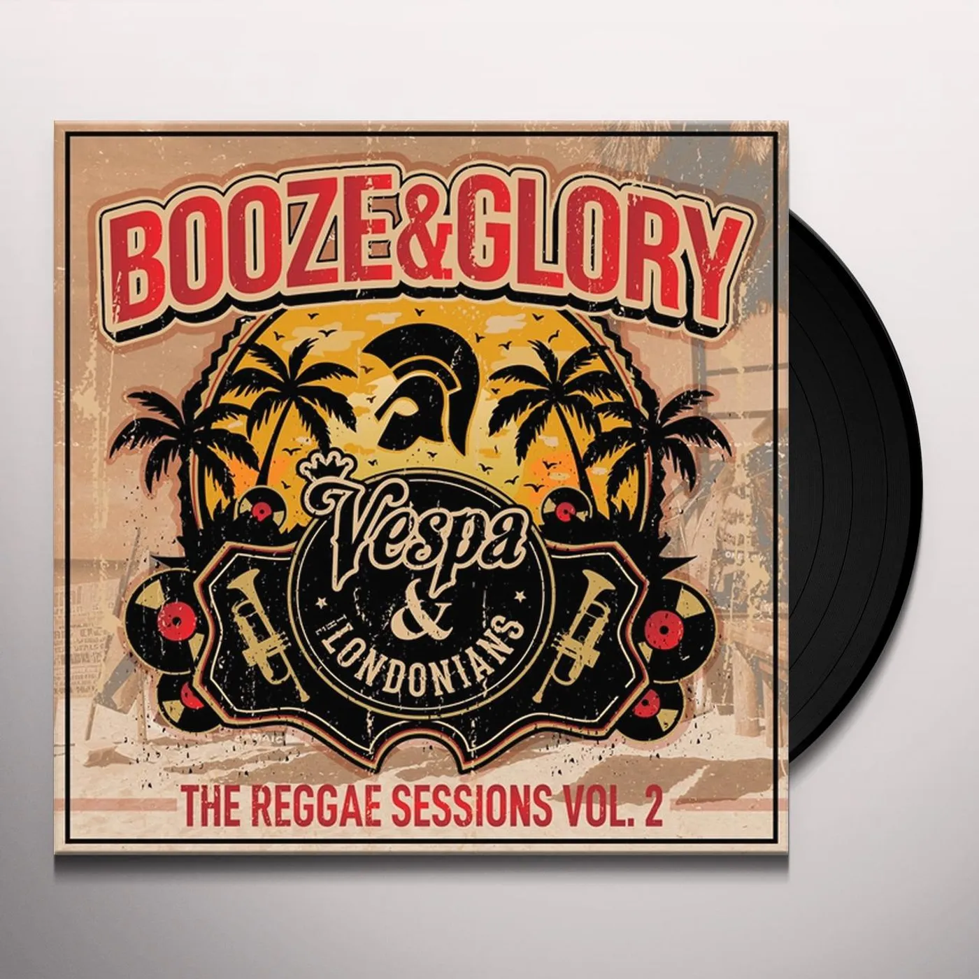 Booze & Glory REGGAE SESSIONS 2 Vinyl Record