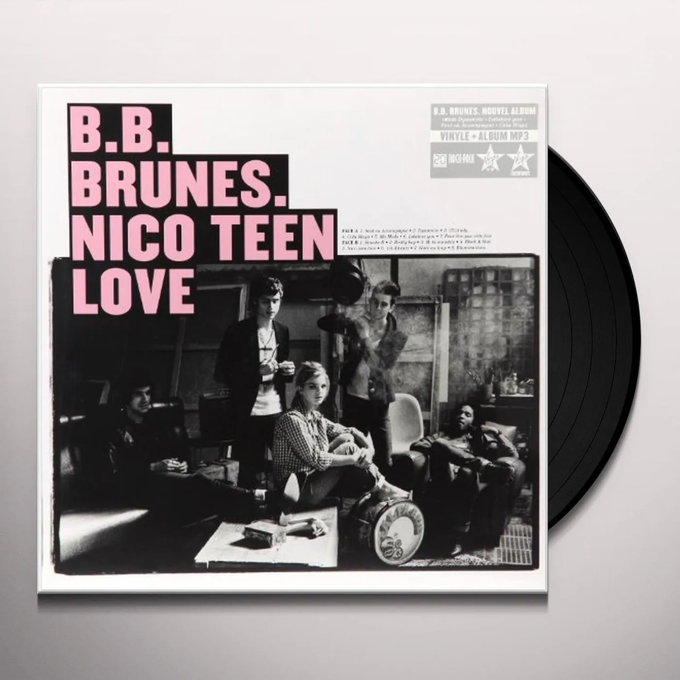 BB Brunes Nico Teen Love Vinyl Record