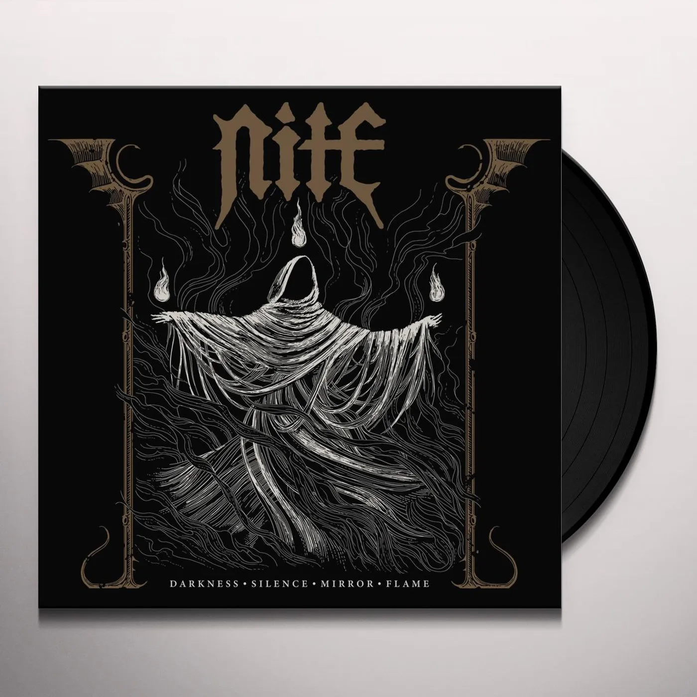 Nite DARKNESS SILENCE MIRROR FLAME (2020) Vinyl Record