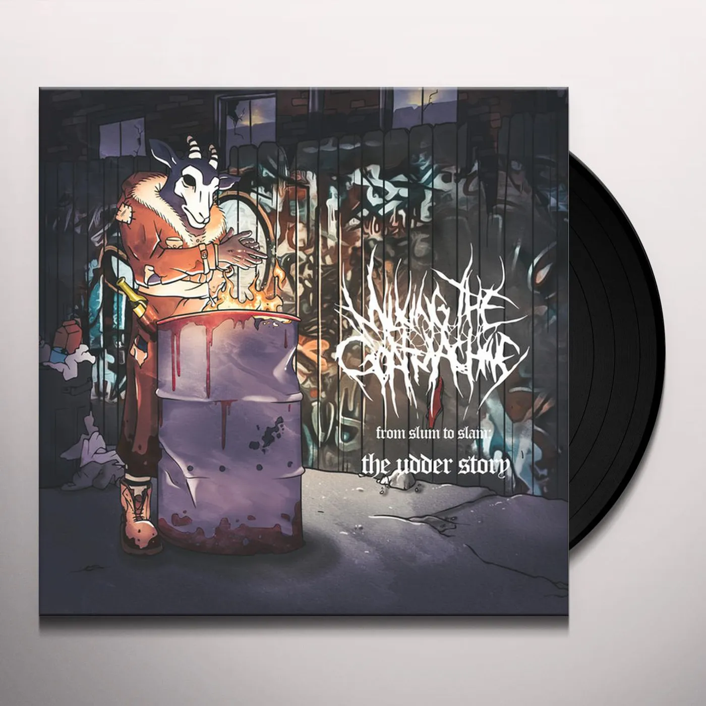 Milking the Goatmachine From Slum To Slam: The Udder Story Vinyl Record