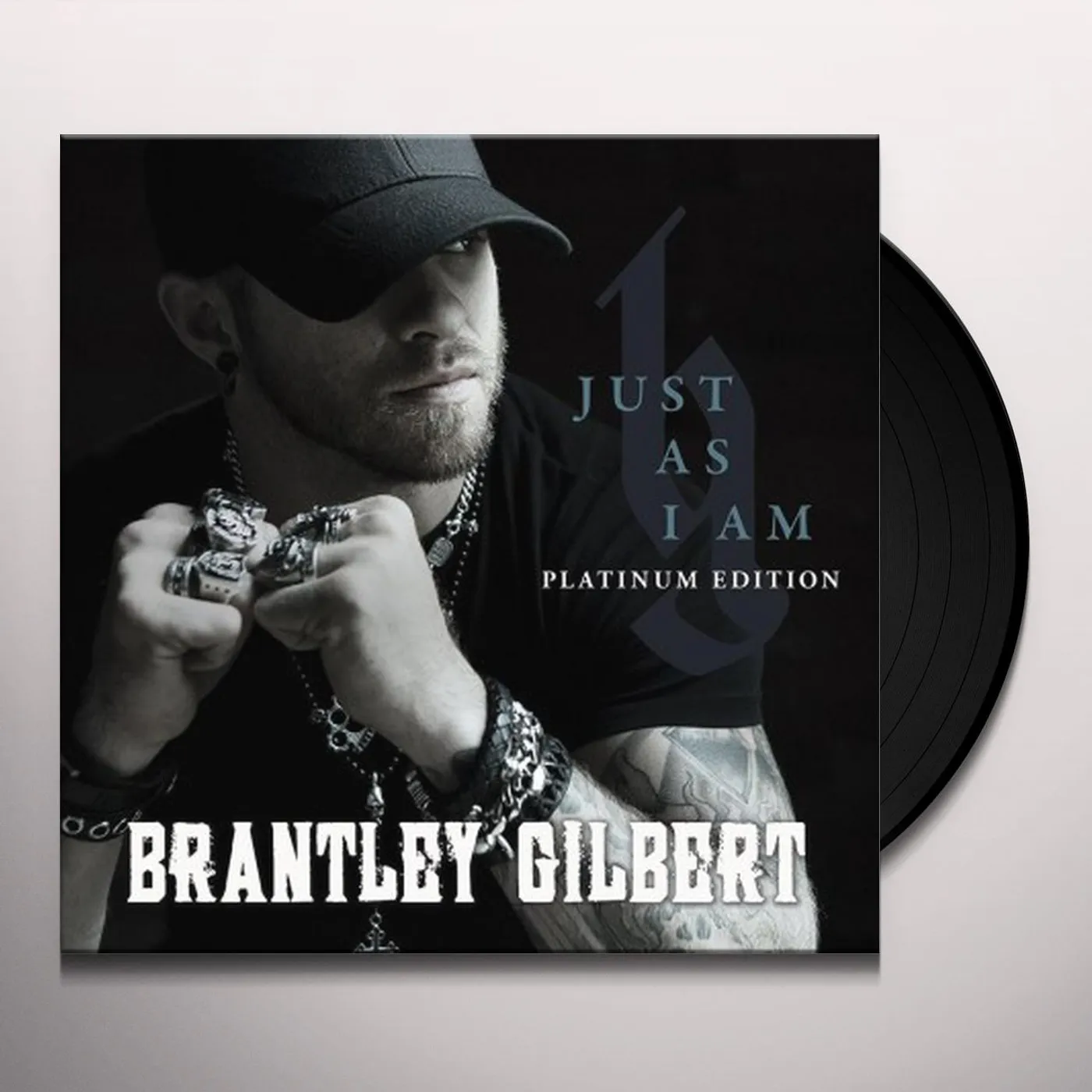 Brantley Gilbert JUST AS I AM PLATIUM EDITION Vinyl Record