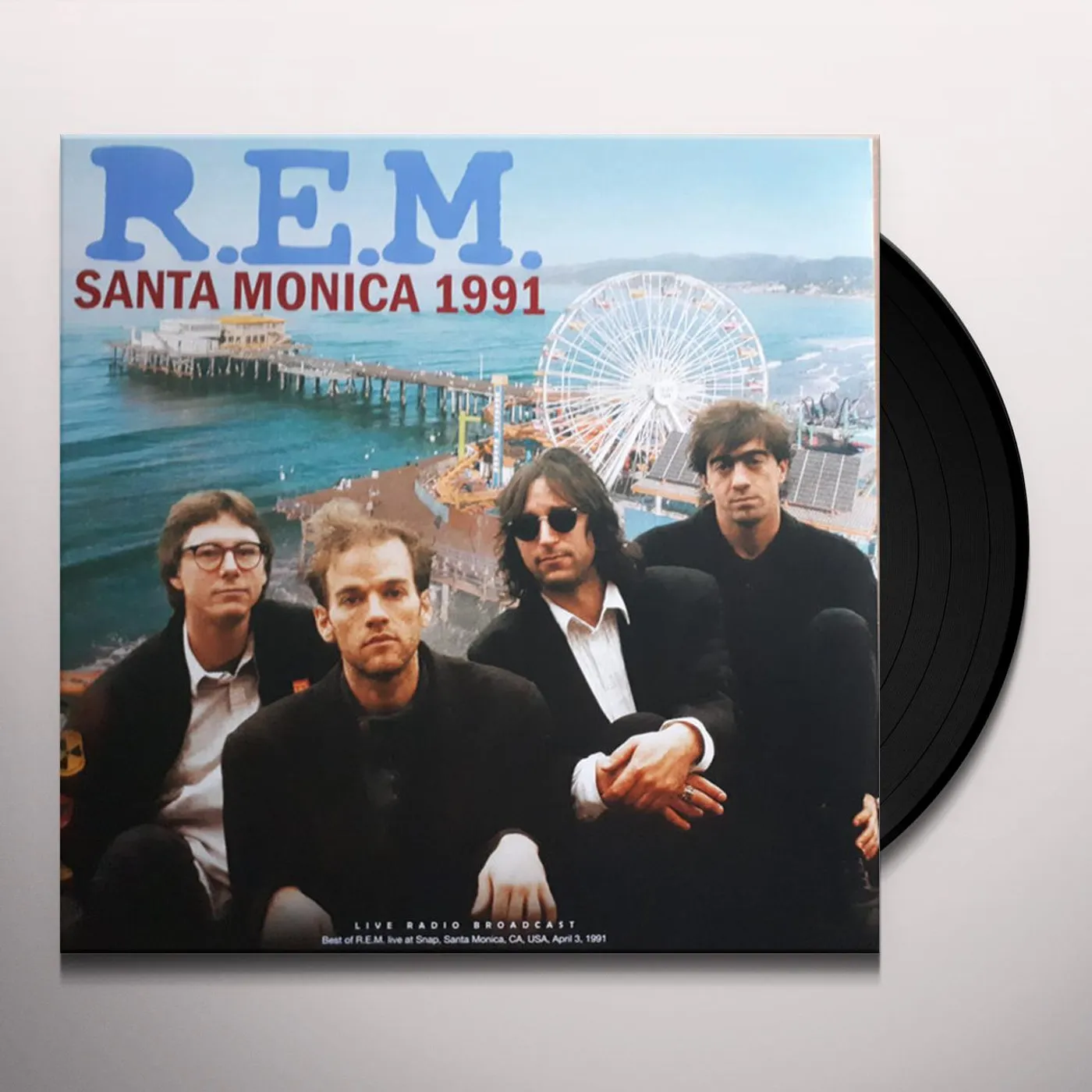 R.E.M. SANTA MONICA 1991 Vinyl Record