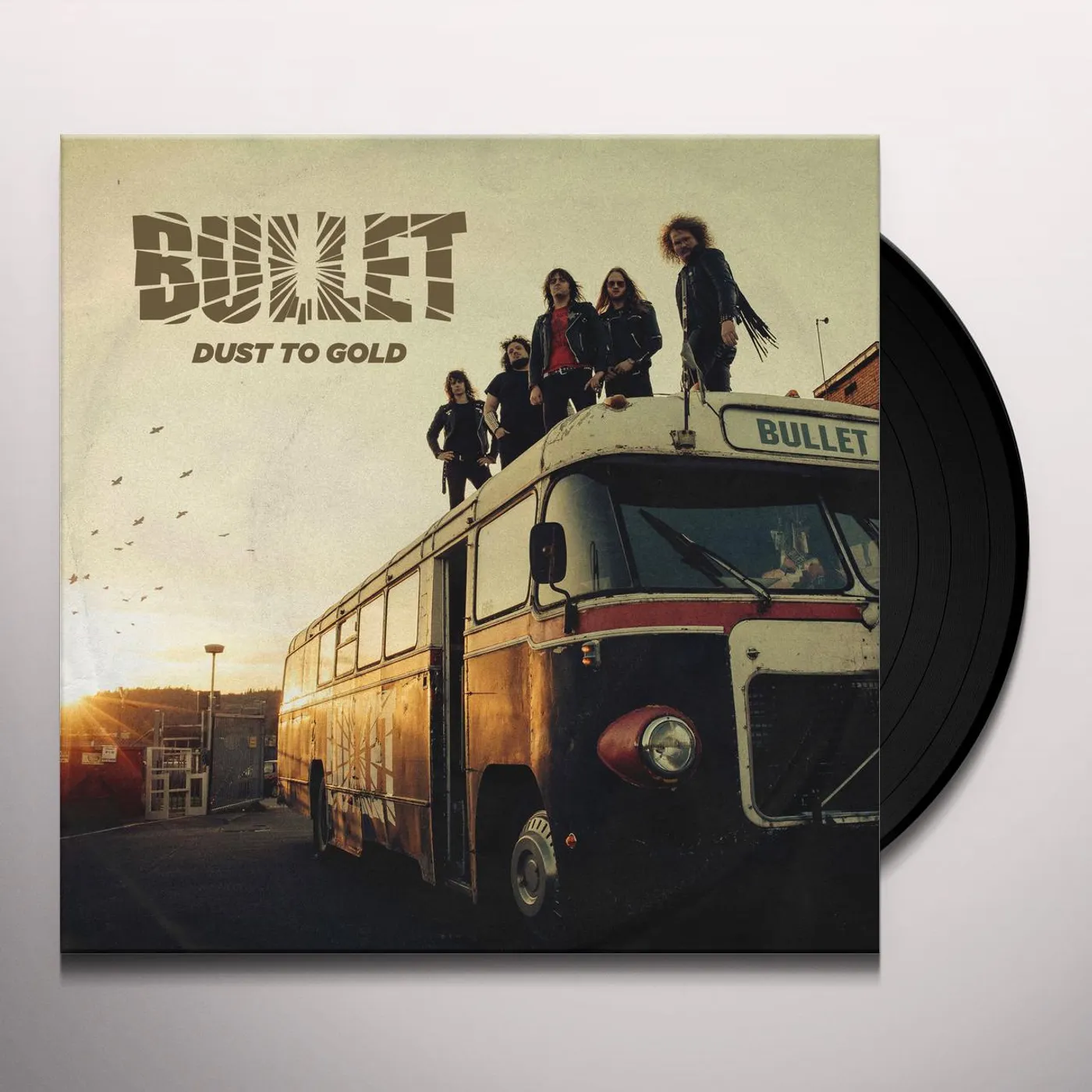 Bullet DUST TO GOLD - Limited Edition 180 Gram Colored Double Vinyl Record