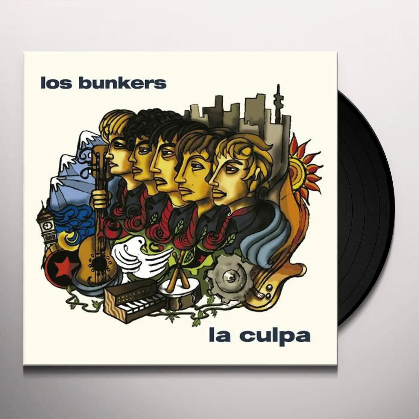 Los Bunkers La Culpa Vinyl Record