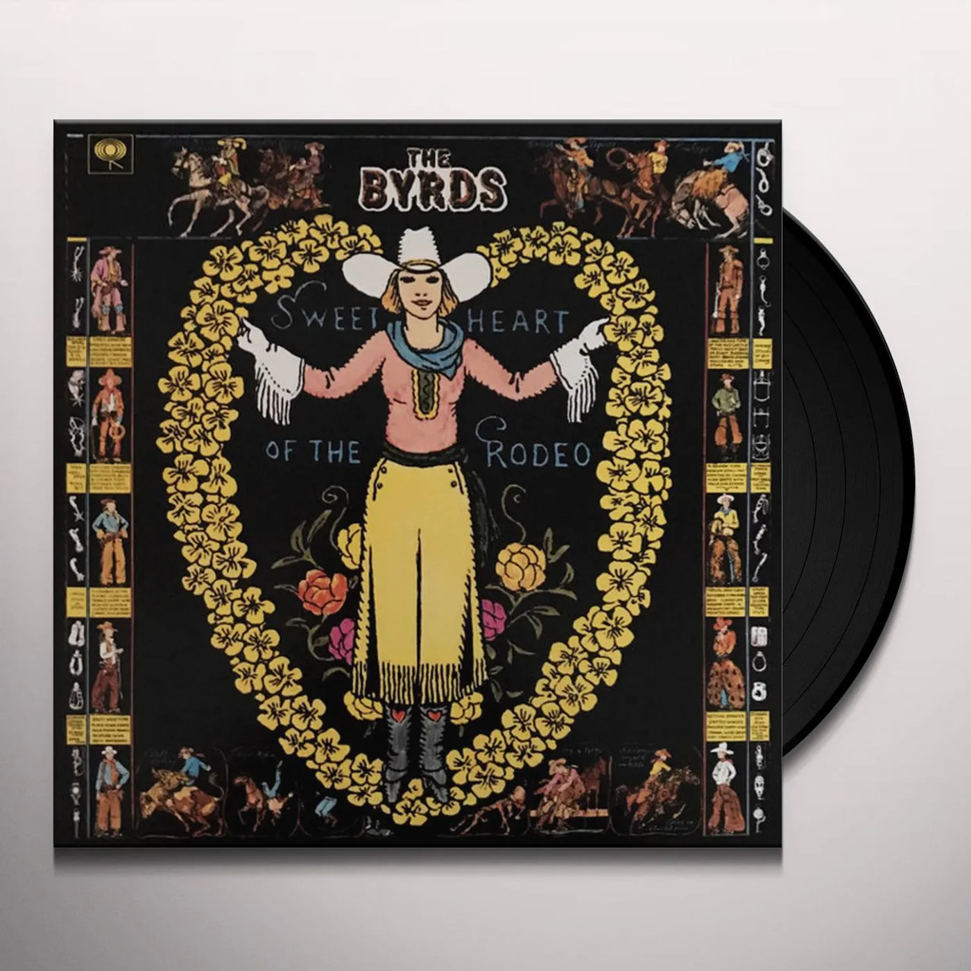 The Byrds SWEETHEART OF THE RODEO Vinyl Record