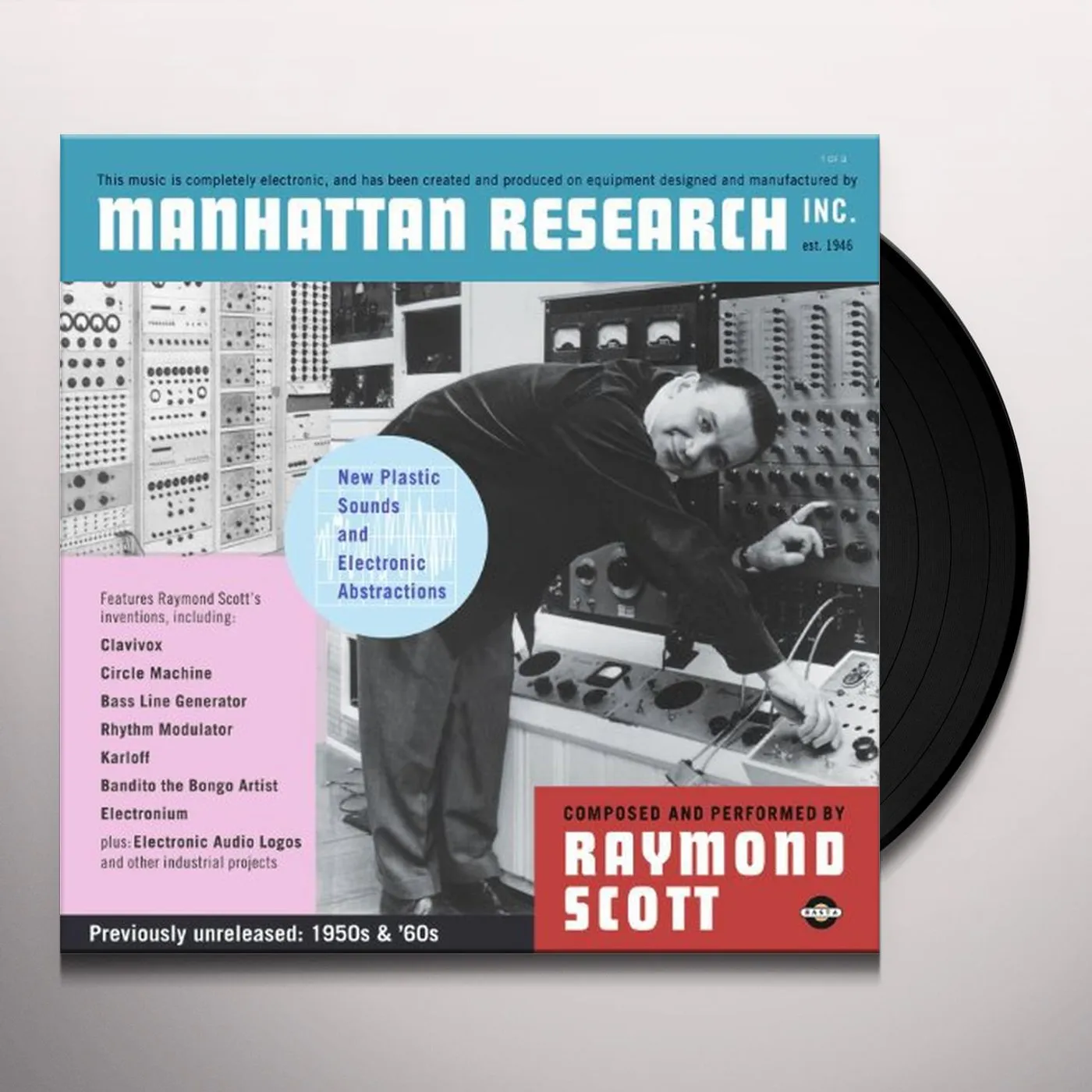 Raymond Scott MANHATTAN RESEARCH INC Vinyl Record