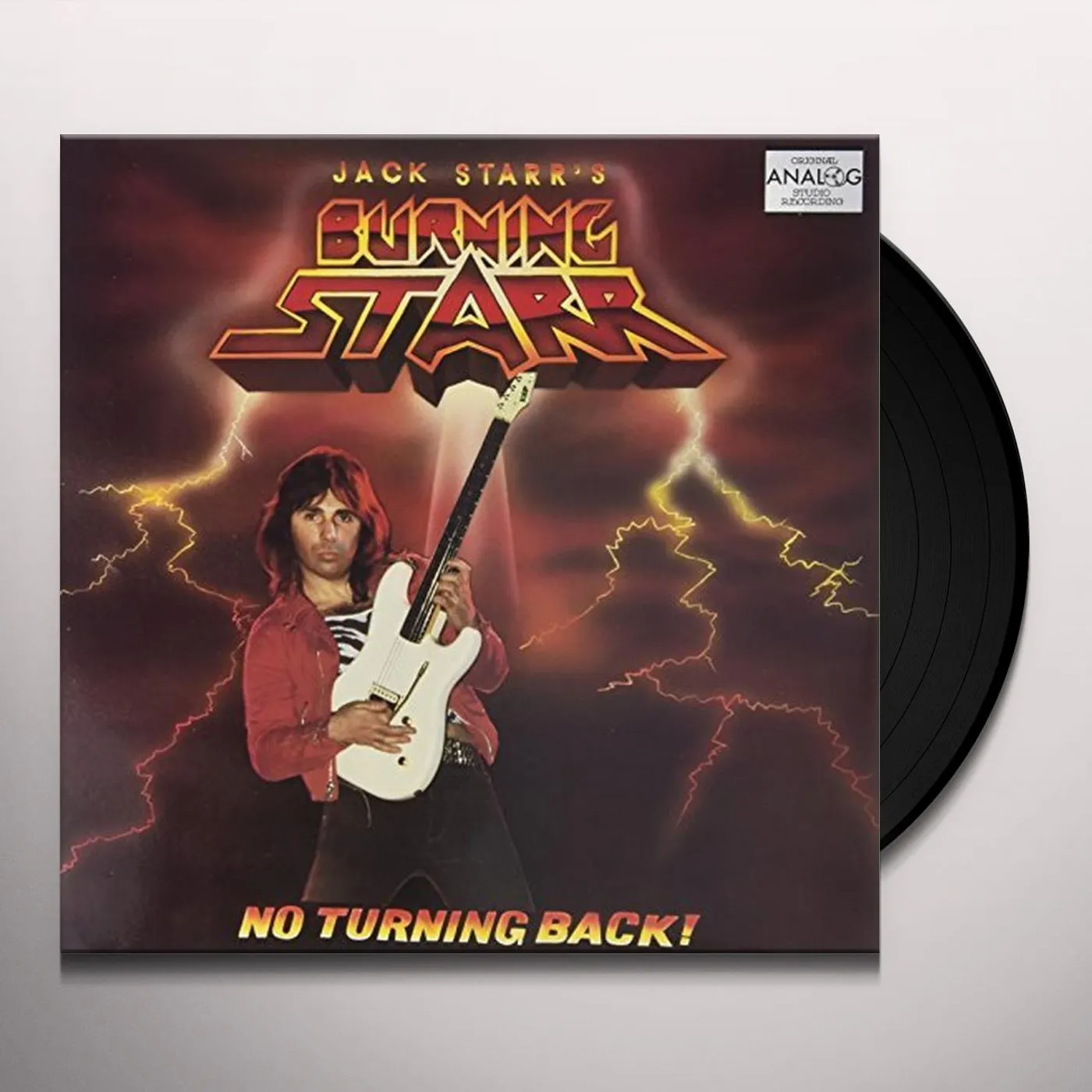 Jack Starr's Burning Starr NO TURNING BACK Vinyl Record