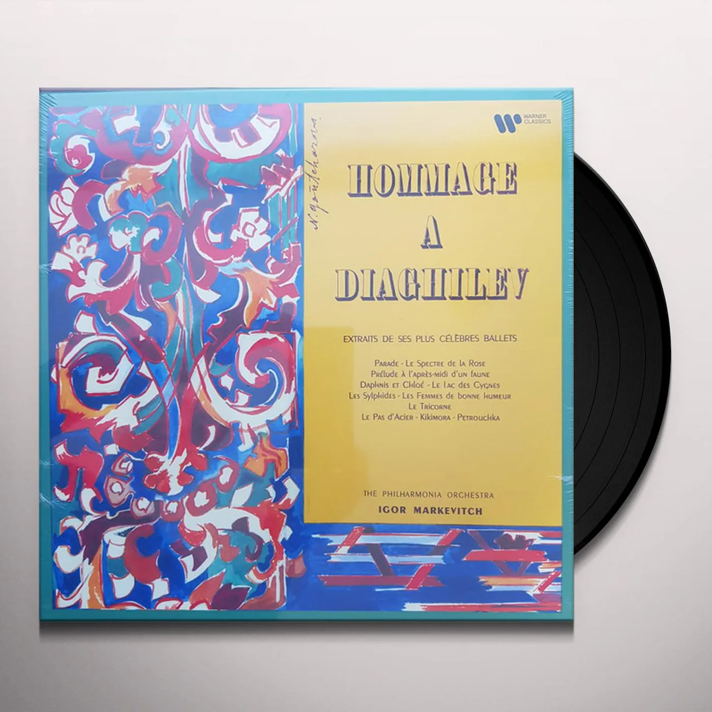 Igor Markevitch HOMMAGE A DIAGHILEV Vinyl Record