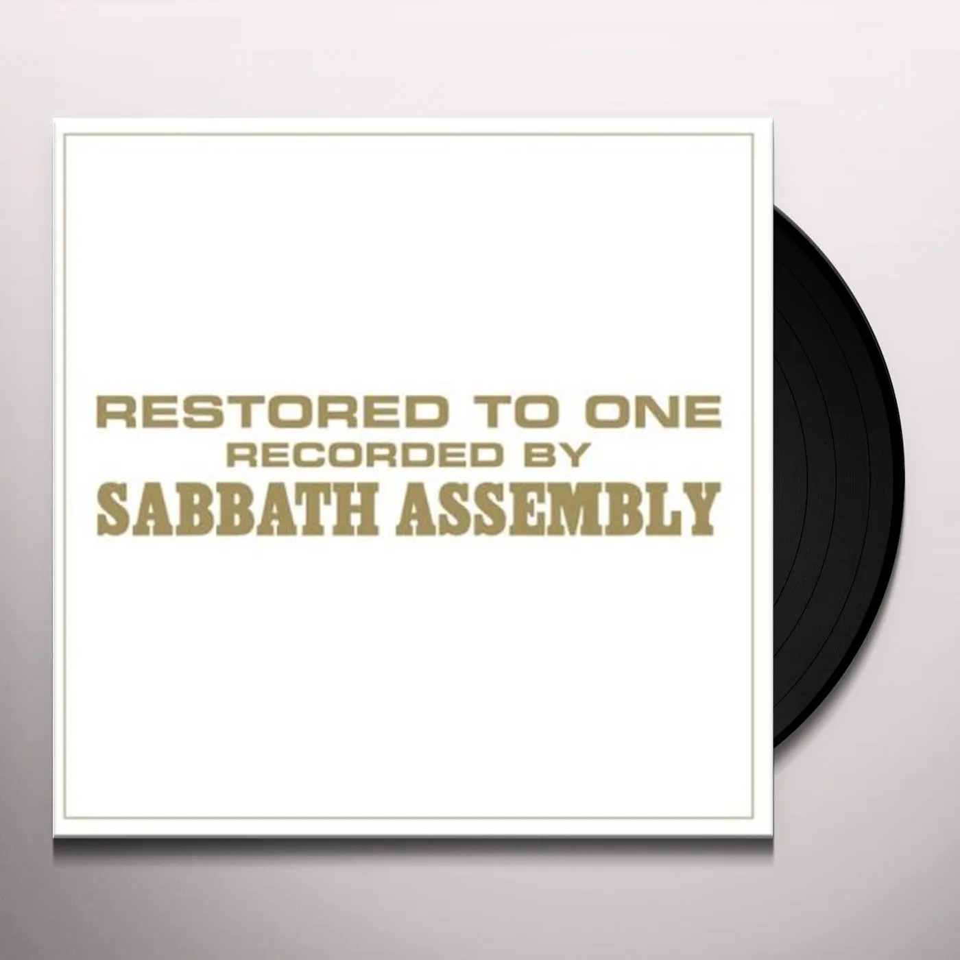 Sabbath Assembly RESTORED TO ONE Vinyl Record