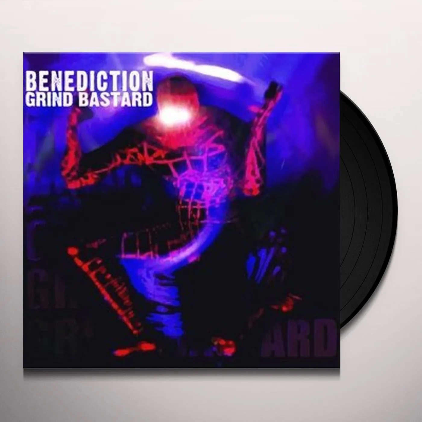 Benediction Grind Bastard Vinyl Record