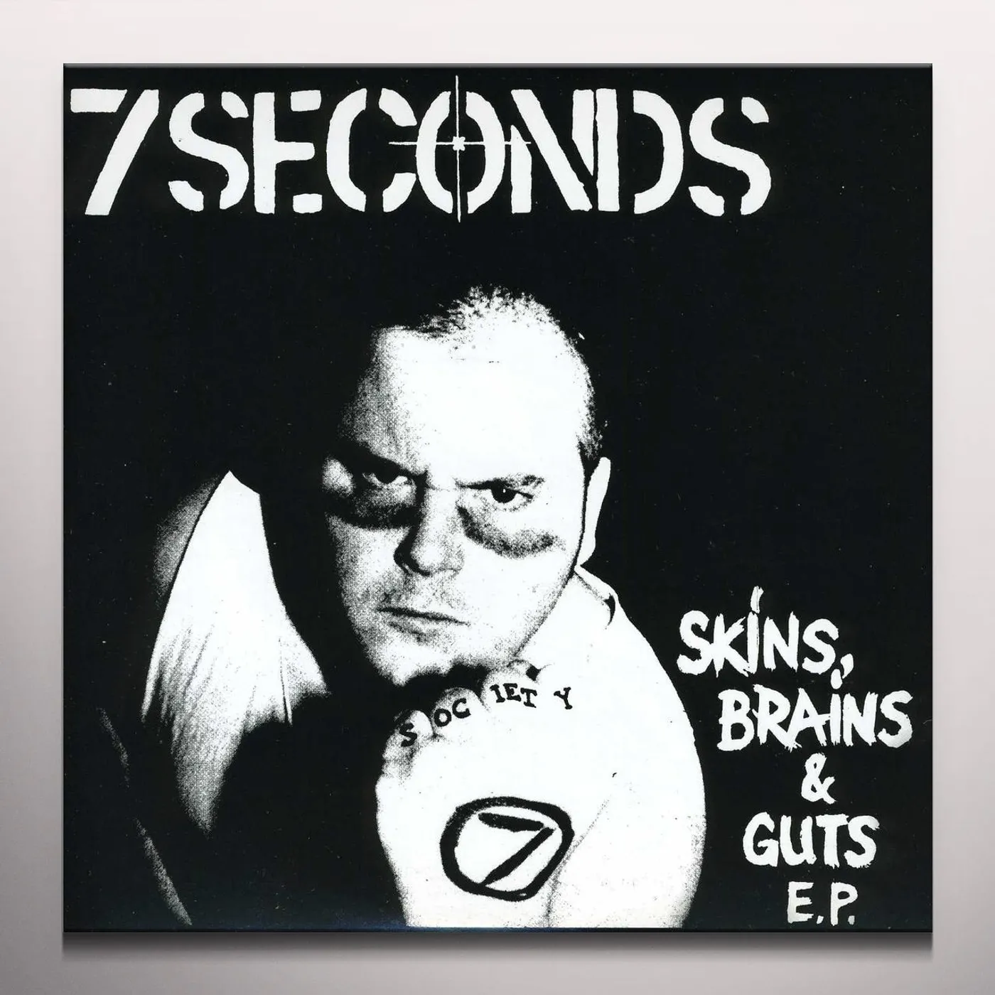 7 Seconds SKINS BRAINS & GUTS Vinyl Record