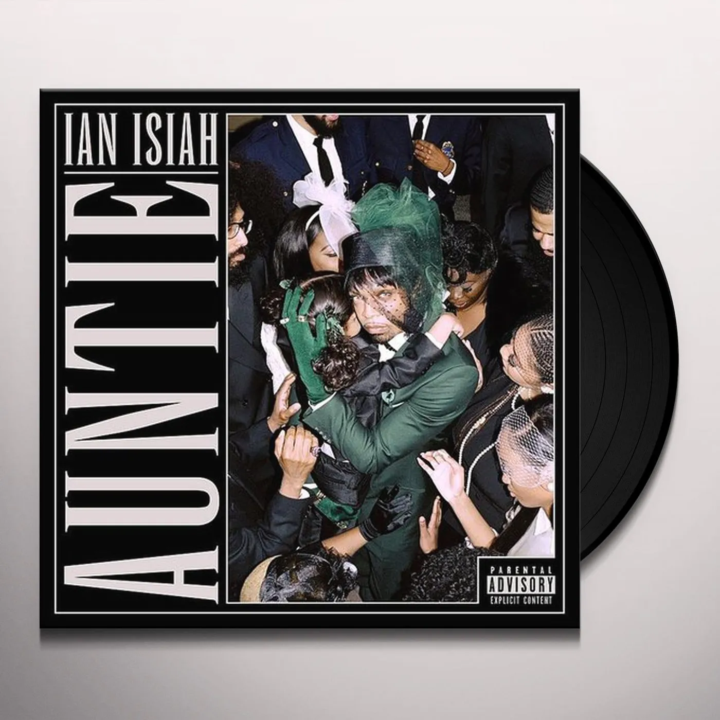 Ian Isiah AUNTIE (TRANSLUCENT EMERALD VINYL) Vinyl Record