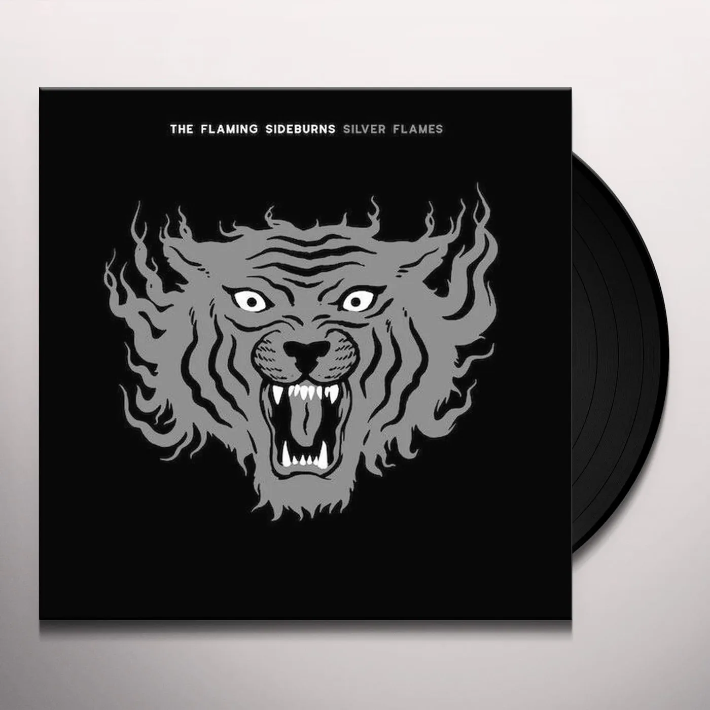 The Flaming Sideburns Silver Flames Vinyl Record