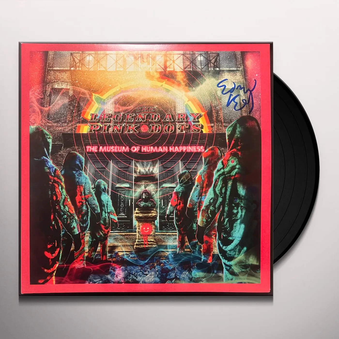 The Legendary Pink Dots MUSEUM OF HUMAN HAPPINESS (LIMITED/GLOW VINYL/2LP) Vinyl Record