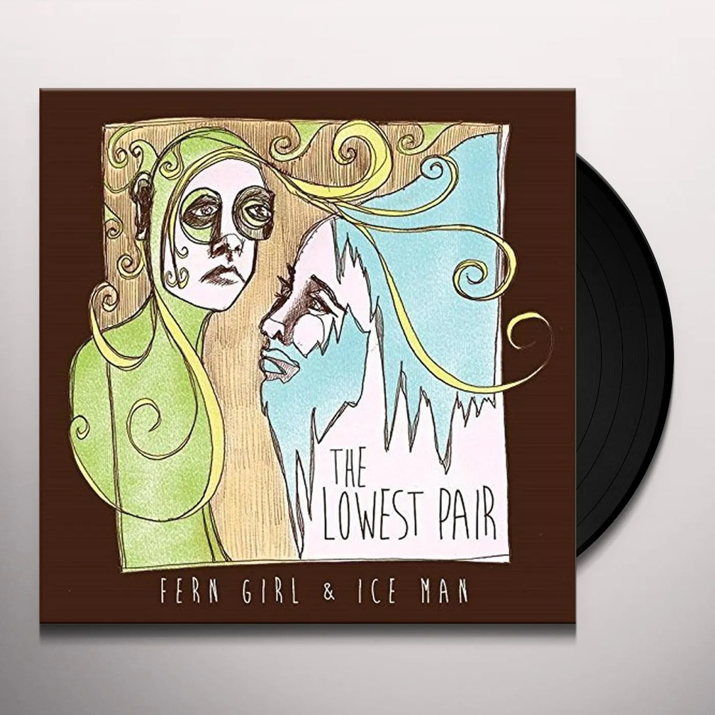 The Lowest Pair Fern Girl and Ice Man Vinyl Record