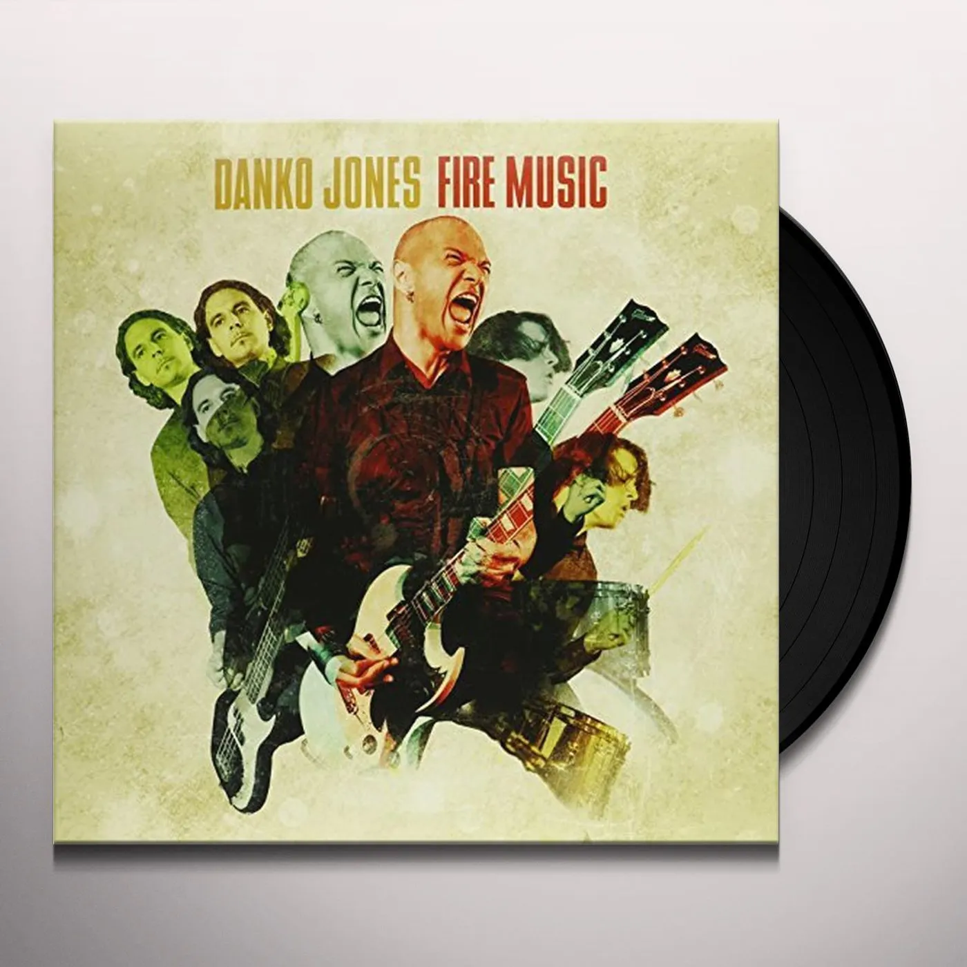 Danko Jones Fire Music Vinyl Record