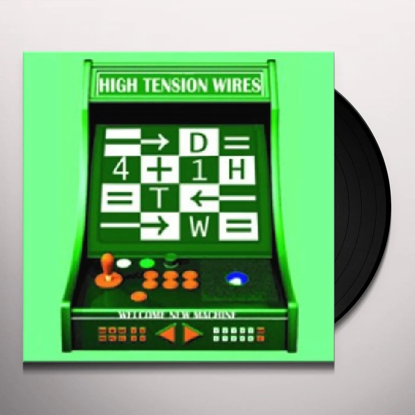 High Tension Wires Welcome New Machine Vinyl Record