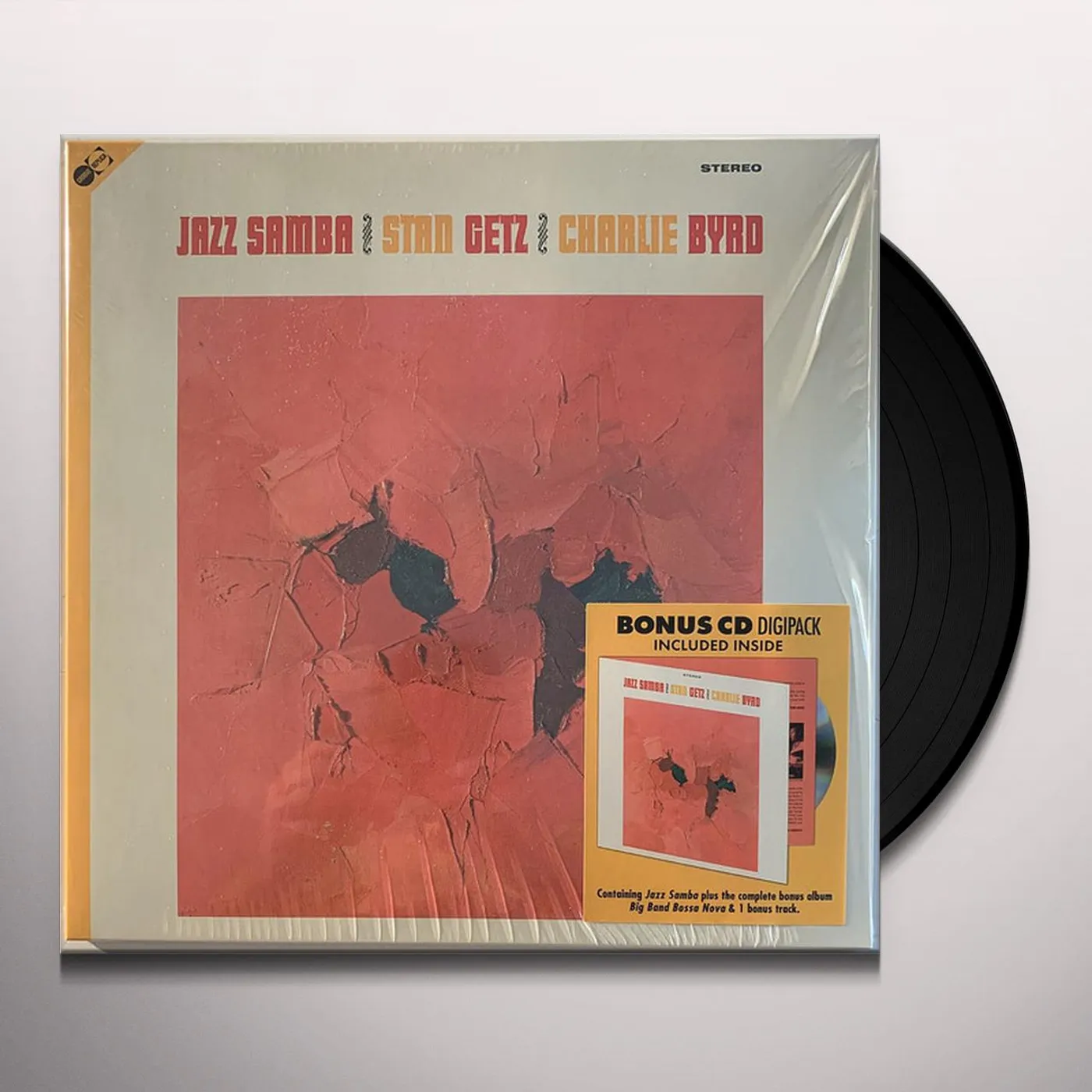 Stan Getz & Charlie Byrd Jazz Samba Vinyl Record