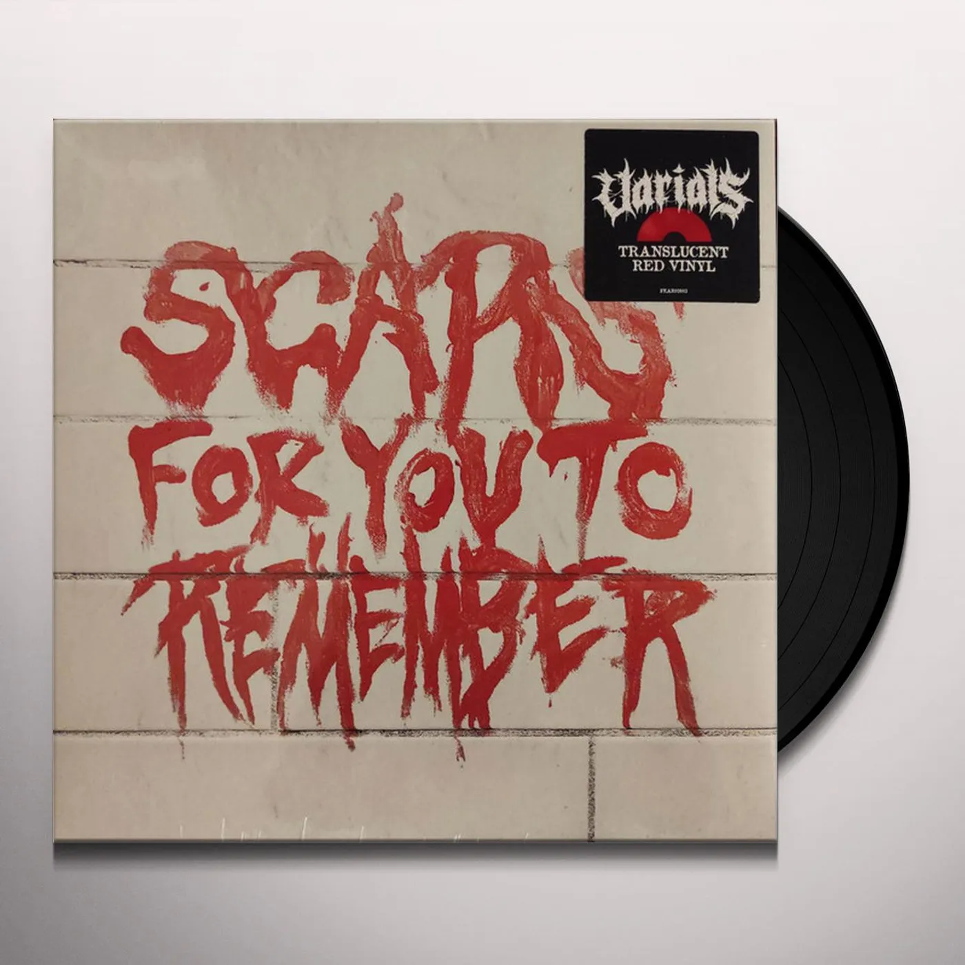 Varials SCARS FOR YOU TO REMEMBER (TRANSLUCENT RED VINYL) Vinyl Record