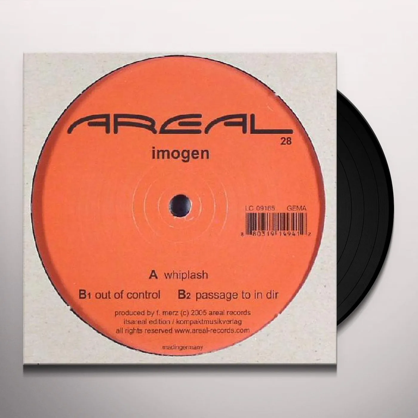 IMOGEN WHIPLASH Vinyl Record