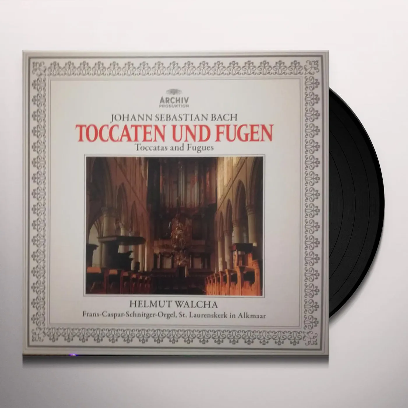 Helmut Walcha J.S. BACH: TOCCATA AND FUGUES Vinyl Record