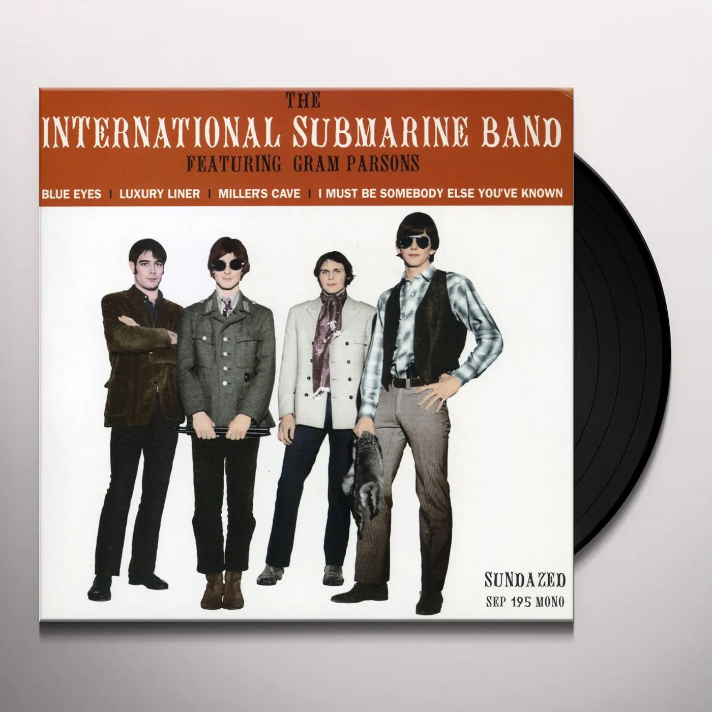 The International Submarine Band BLUE EYES & LUXURY LINER & MILLER'S CAVE & I MUST Vinyl Record