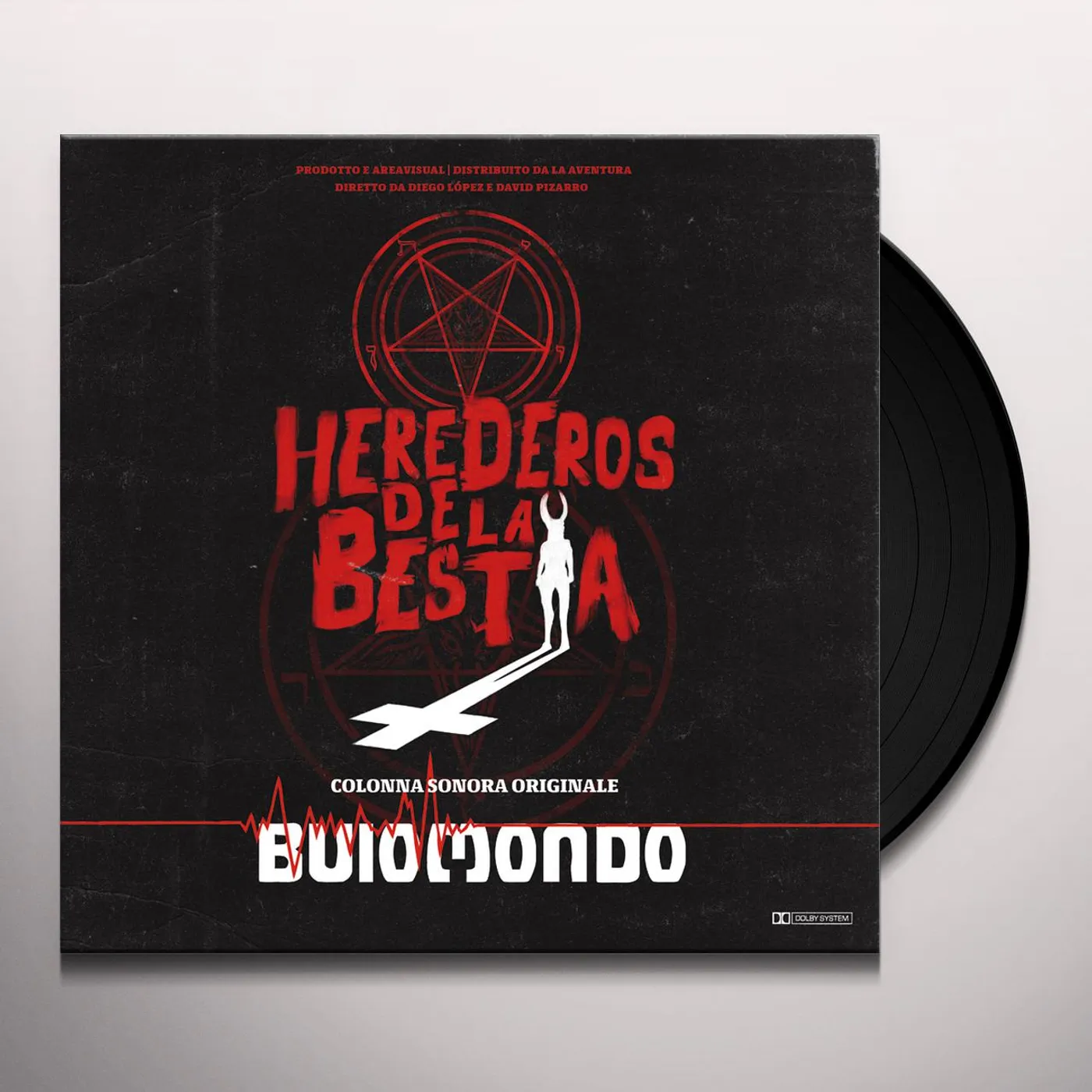 Buio Mondo HEREDEROS DE LA BESTIA / Original Soundtrack Vinyl Record