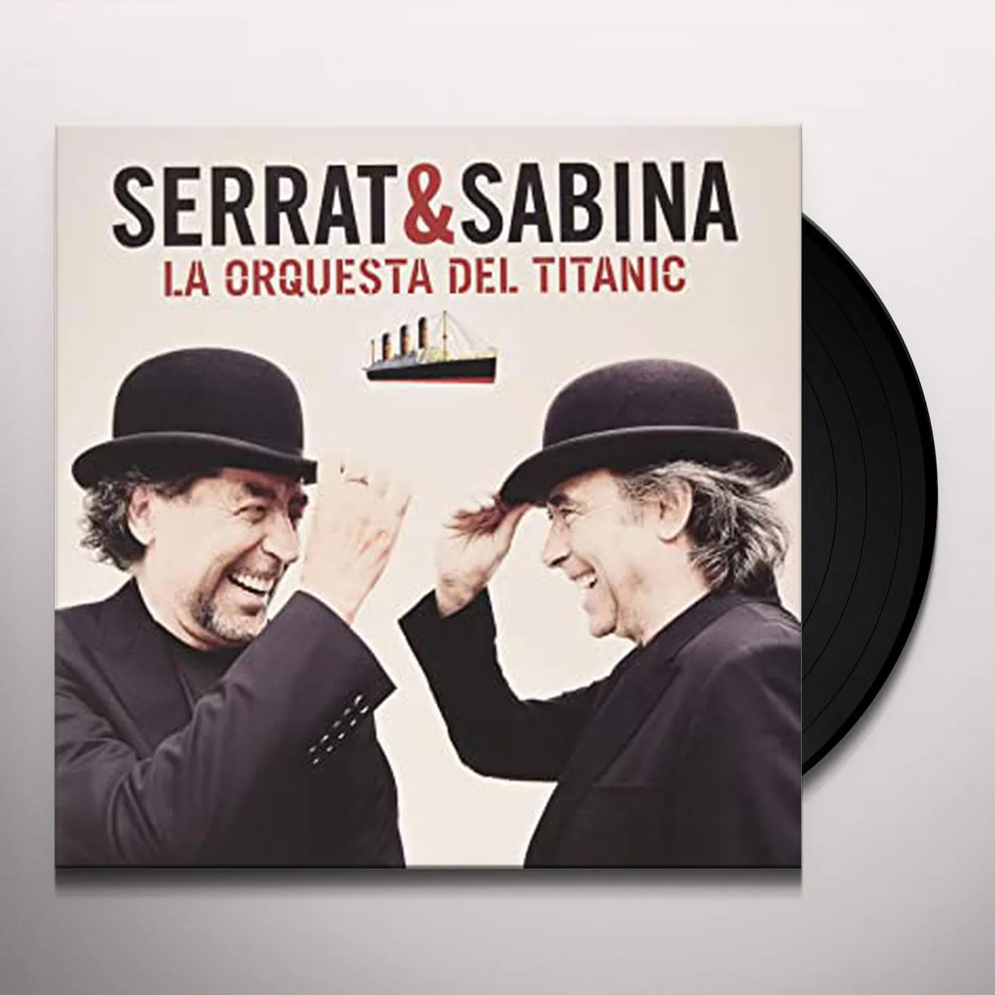 Serrat & Sabina La Orquesta Del Titanic Vinyl Record
