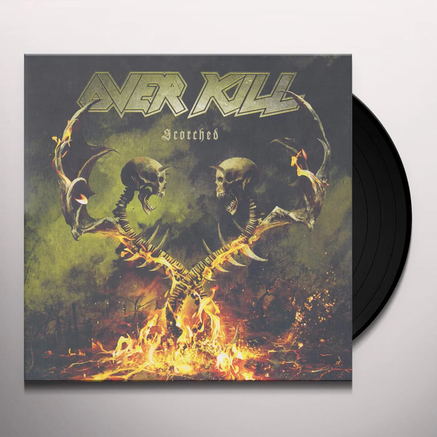 Overkill SCORCHED (ORANGE VINYL/2LP) Vinyl Record