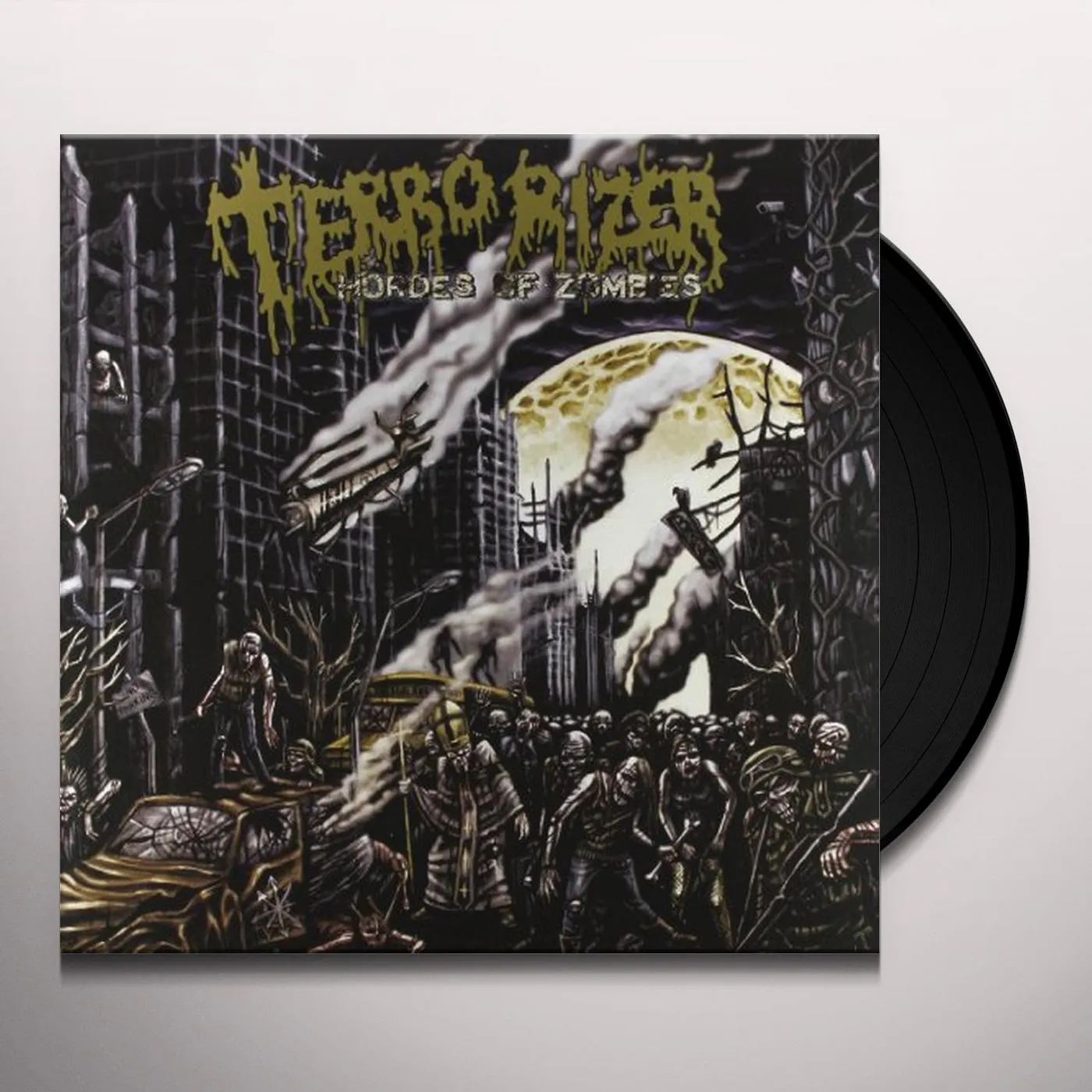 Terrorizer HORDES OF THE ZOMBIE Vinyl Record