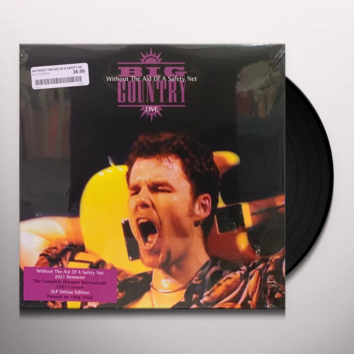 Big Country WITHOUT THE AID OF A SAFETY NET Vinyl Record